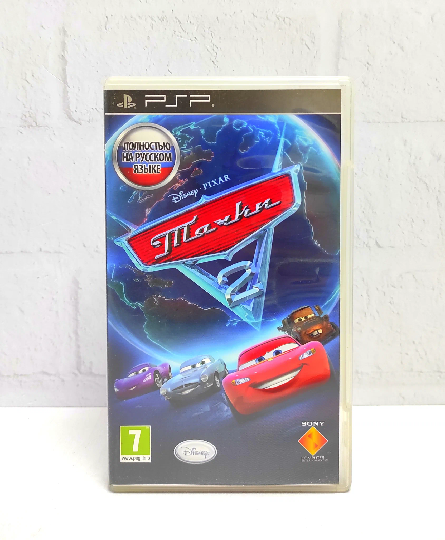 Disney Pixar Cars 2 Тачки 2 Полностью на русском UCES 01534 Видеоигра на диске PSP. Товар уцененный