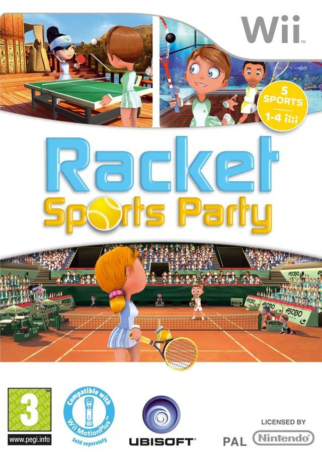 Racket Sports Party Английский язык Видеоигра на диске Nintendo Wii