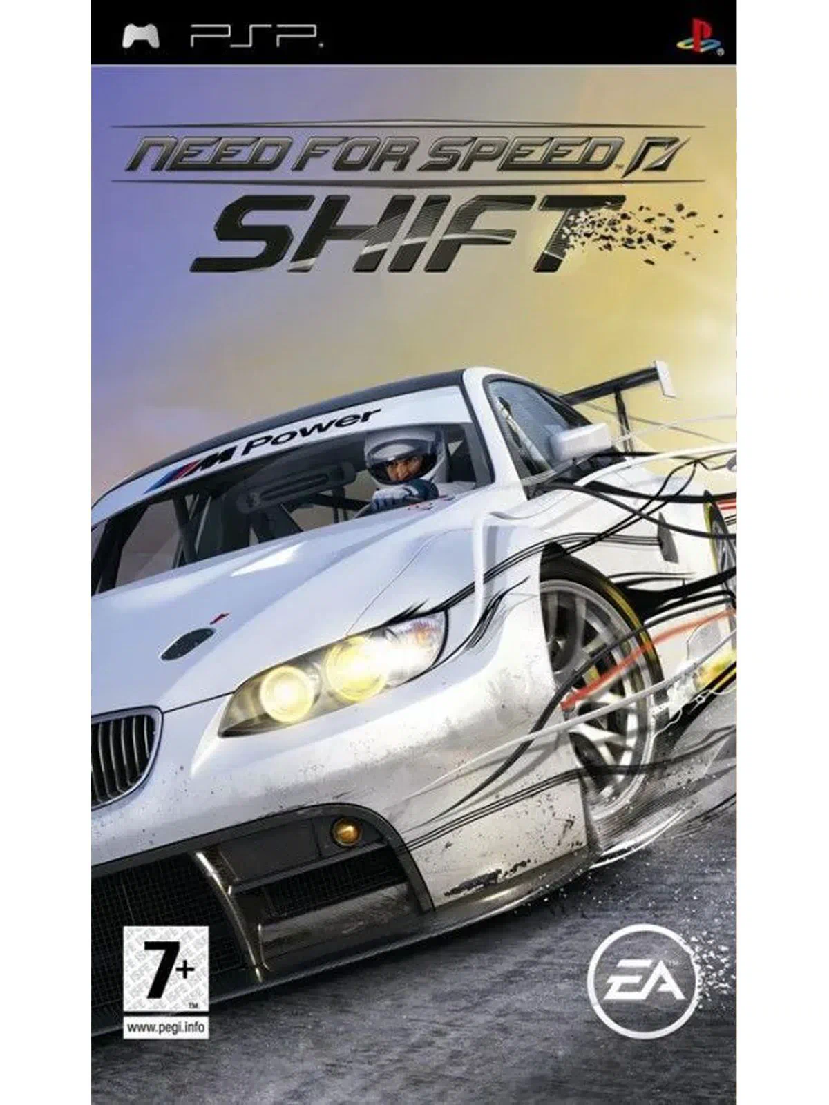 Need for Speed Shift NFS Полностью на русском ULES 01275 Видеоигра на диске PSP