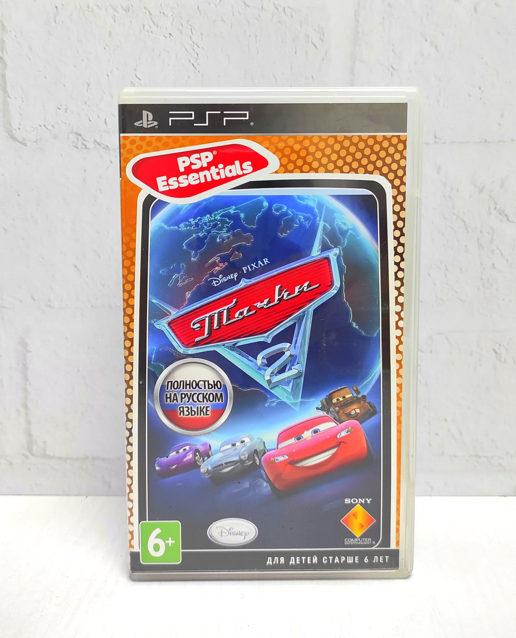 Disney Pixar Cars 2 Тачки 2 Полностью на русском UCES 01534 Видеоигра на диске PSP. Товар уцененный