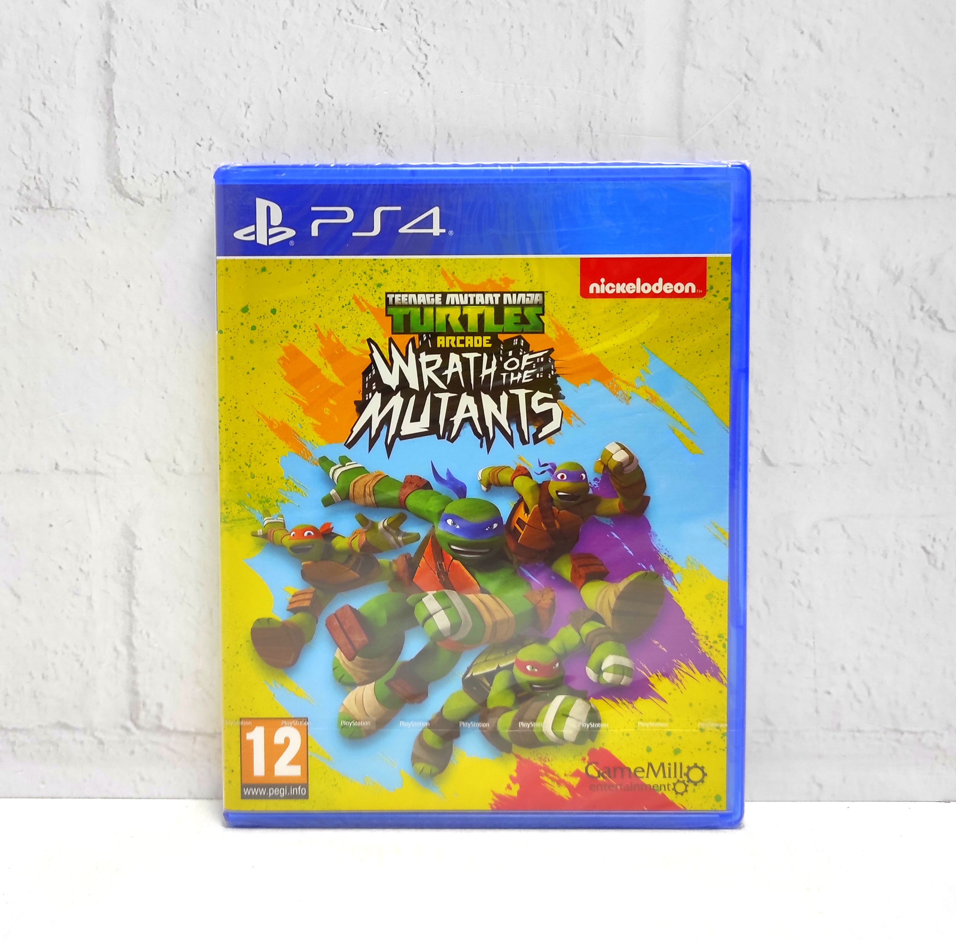 Teenage Mutant Ninja Turtles Arcade Wrath of the Mutants Английский язык CUSA 45206 Видеоигра на диске PS4 / PS5