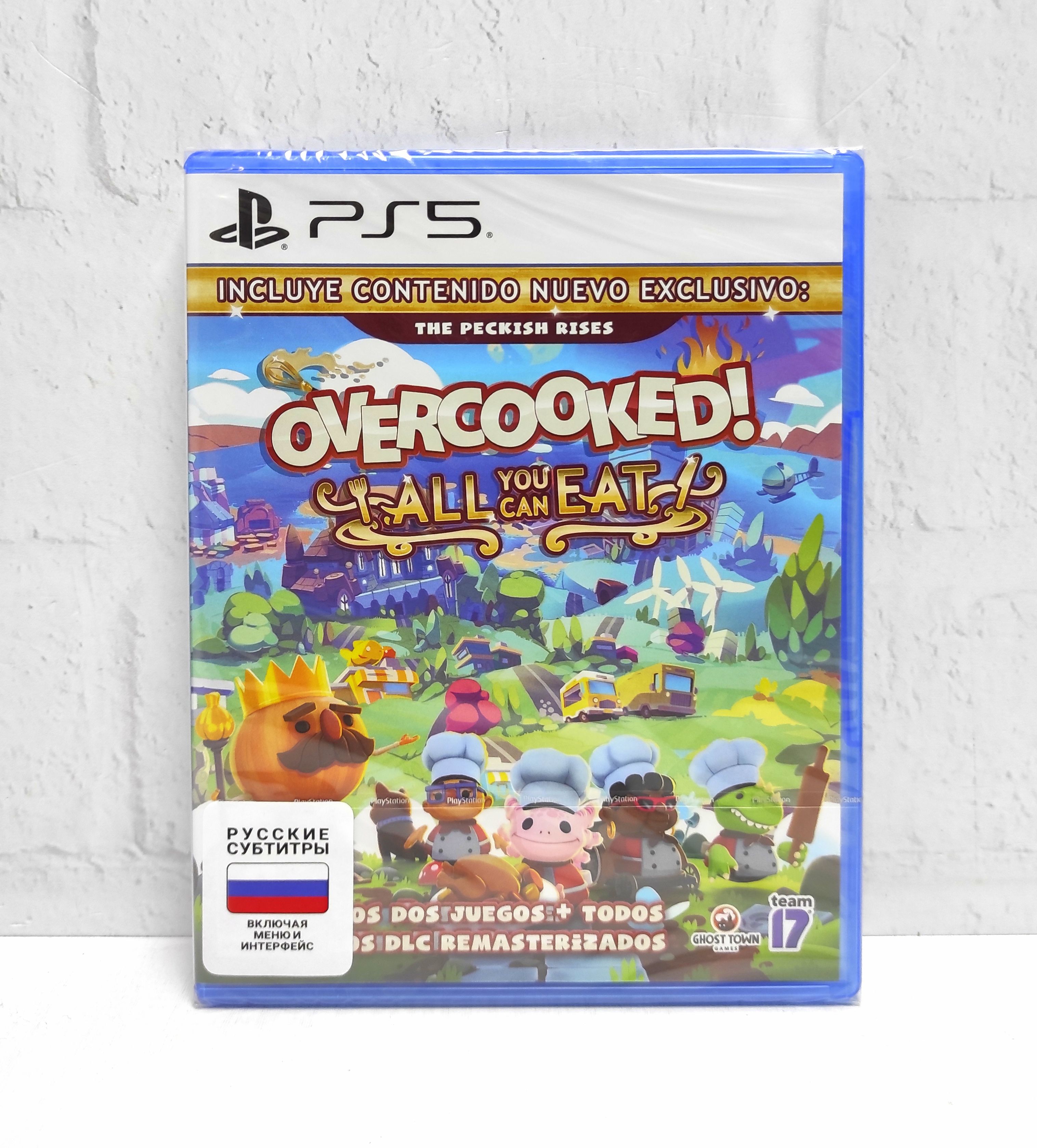 Overcooked All You Can Eat Русские субтитры PPSA 01528 Видеоигра на диске для PS5