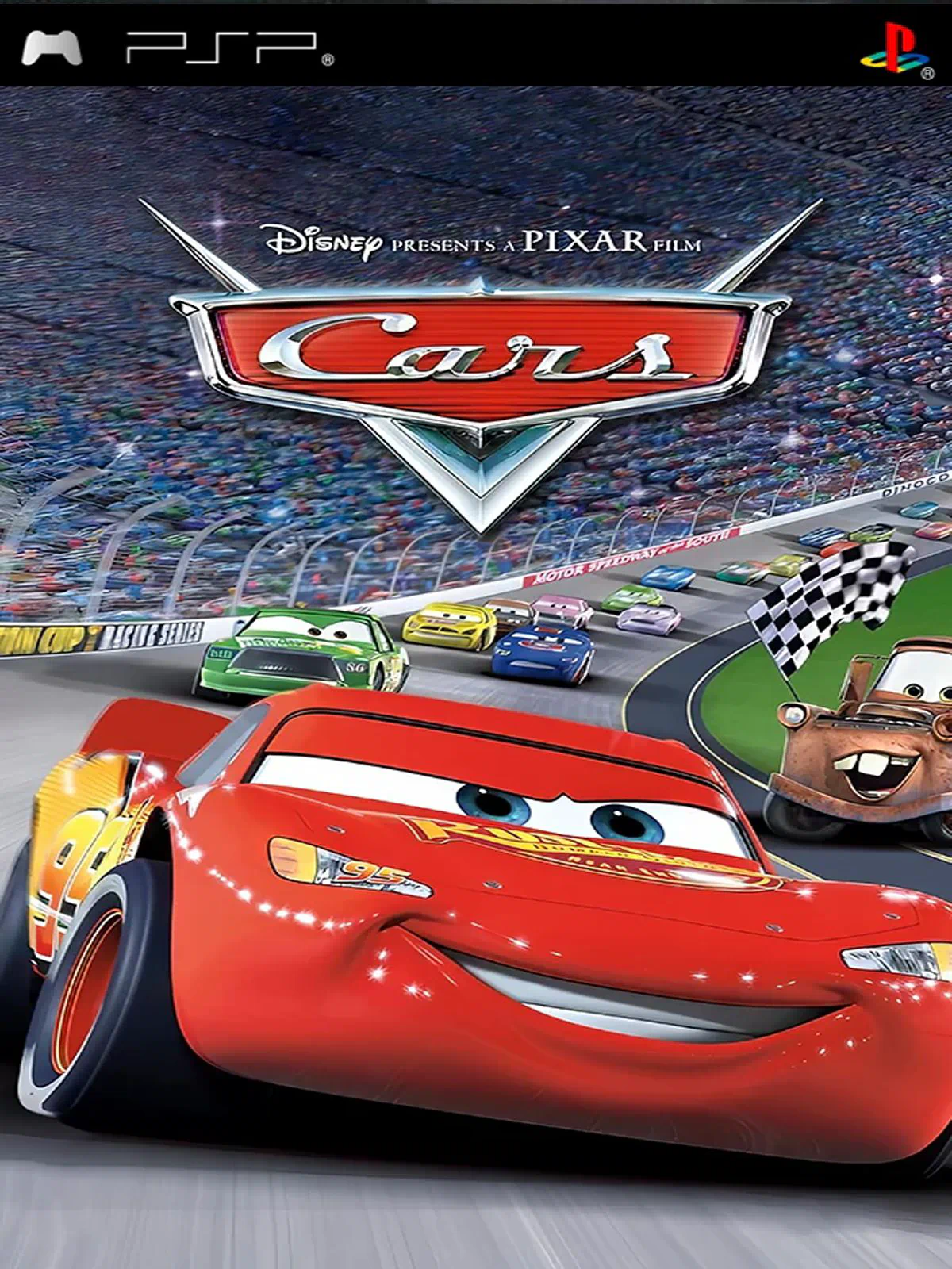 Disney Pixar Cars Тачки Английский язык ULES 00319 Видеоигра на диске PSP