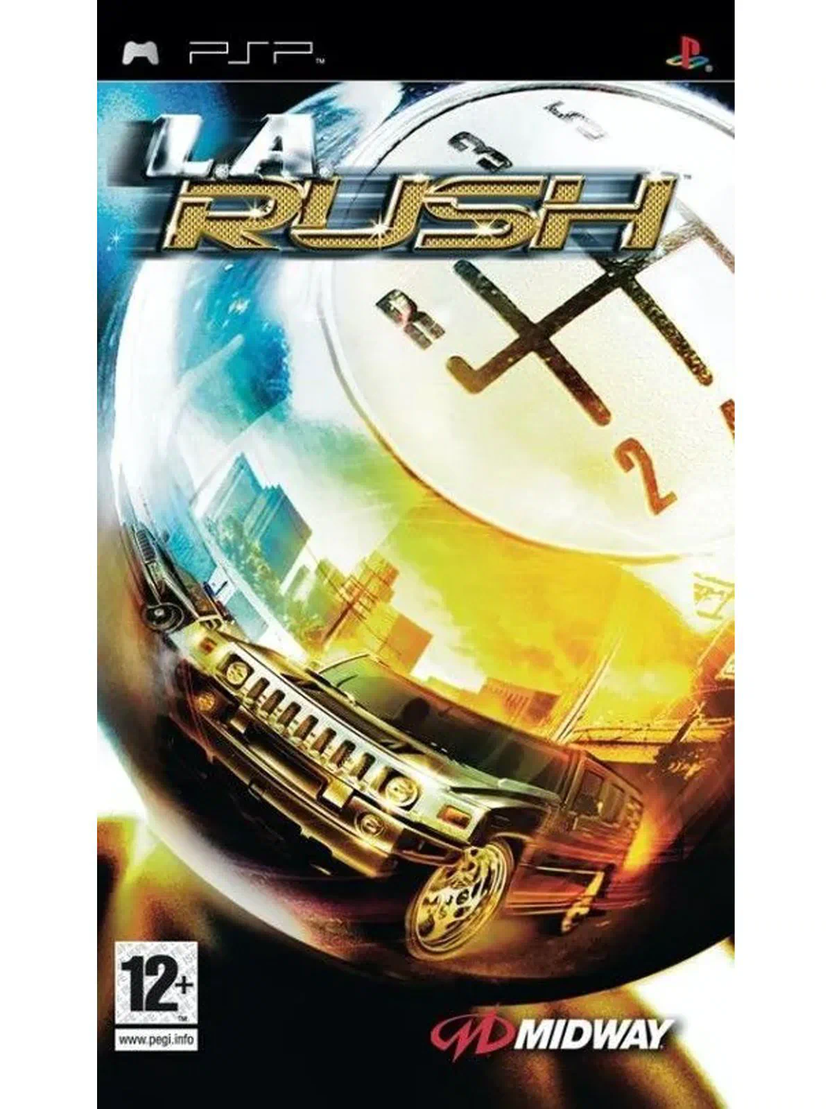 L.A. Rush Английский язык ULES 00554 Видеоигра на диске PSP
