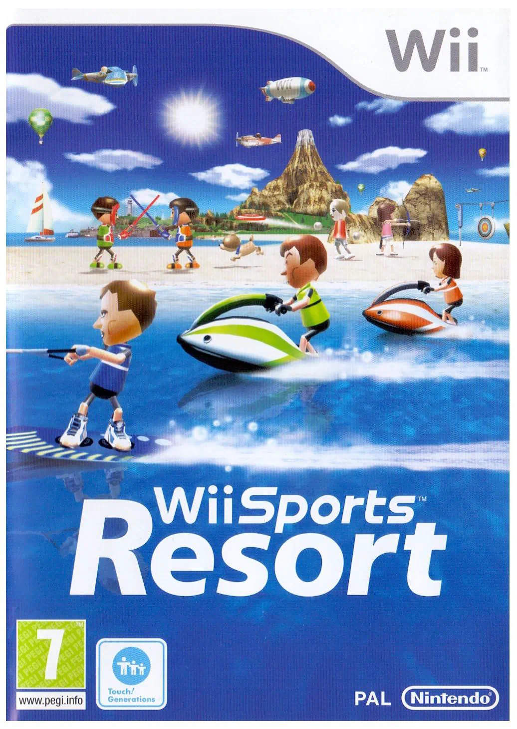 Nintendo Wii Sports Resort Английский язык Видеоигра на диске Nintendo Wii