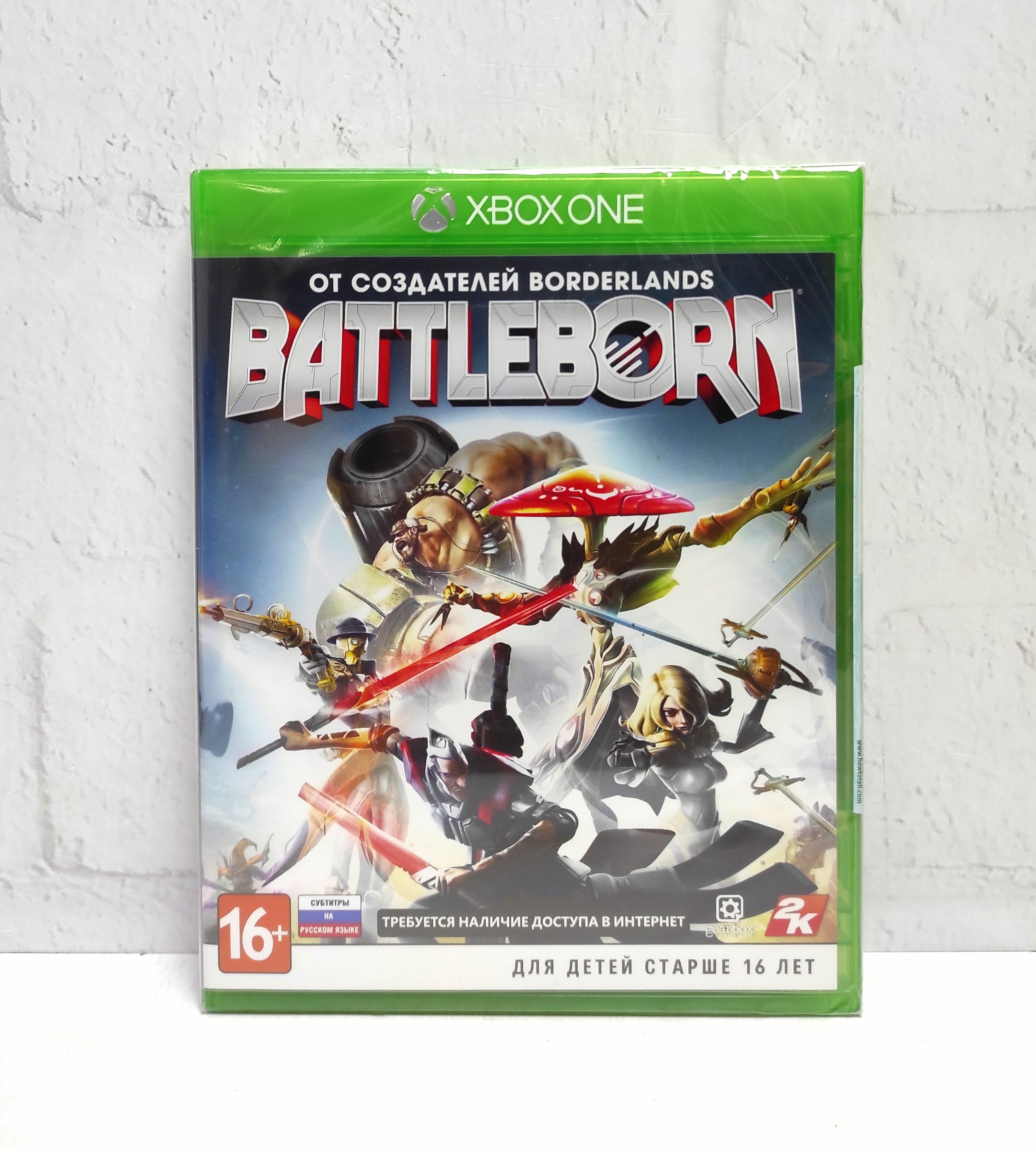 Battleborn Русские субтитры Видеоигра на диске для Xbox One