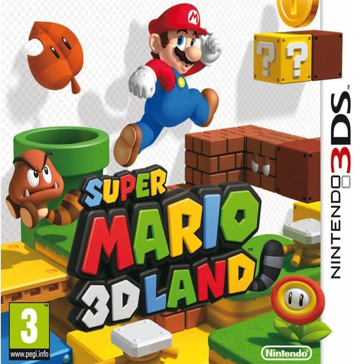 Super Mario 3D Land Английский язык Видеоигра на картридже Nintendo 3DS / 2DS