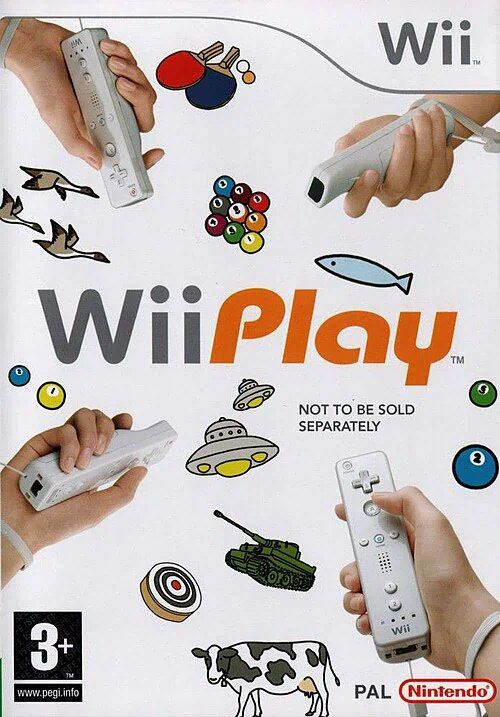 Nintendo Wii Play Английский язык Видеоигра на диске Nintendo Wii