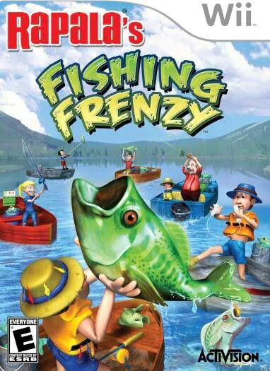 Rapala Fishing Frenzy Английский язык Видеоигра на диске Nintend Wii