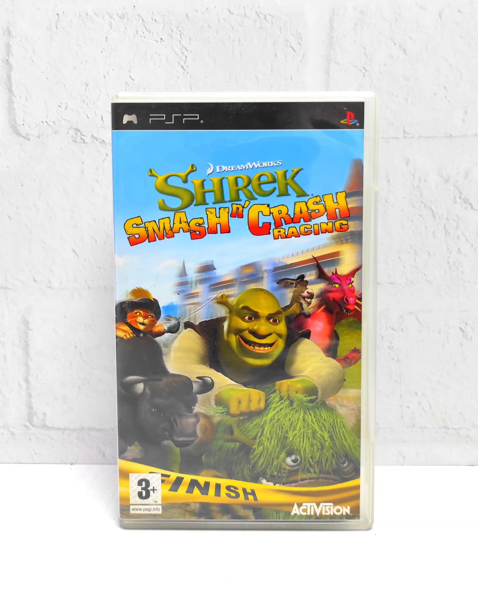 Shrek Smash and Crash Racing Шрек: Разбивай и круши гонки Английский язык ULES 00618 Видеоигра на диске PSP. Товар уцененный
