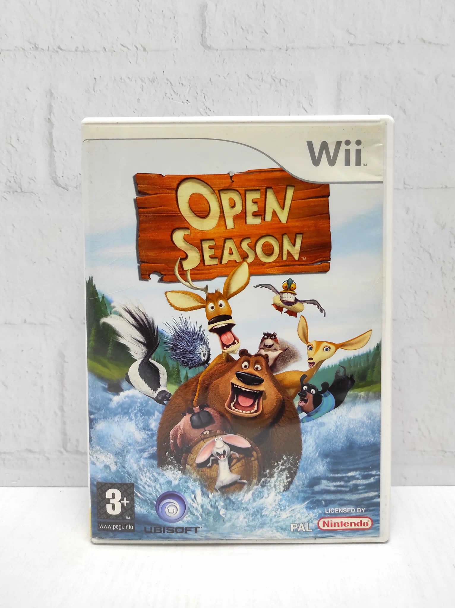 Open Season Английский язык видео игра на диске Wii. Товар уцененный