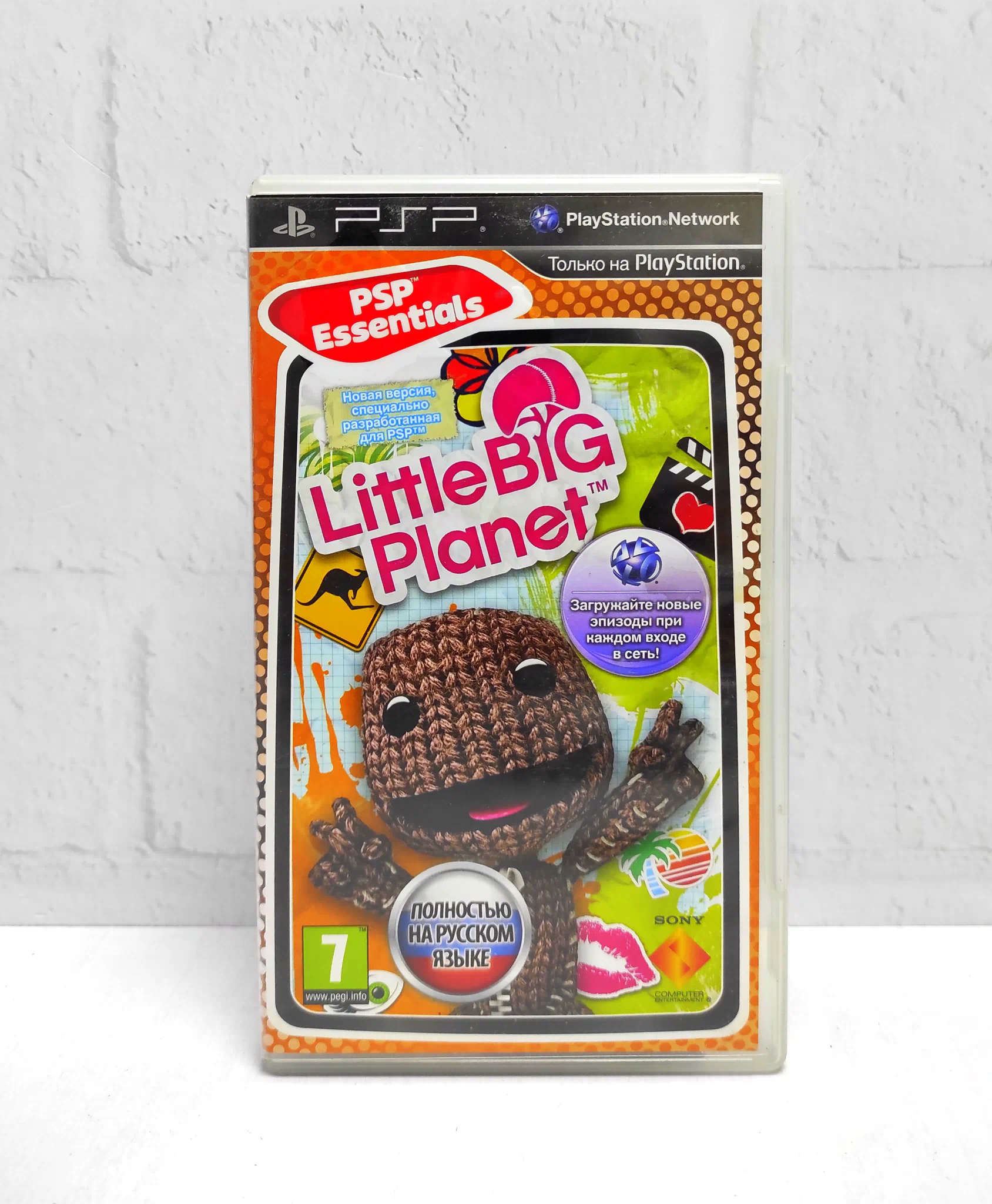 LittleBigPlanet Полностью на русском UCES 01264 Видеоигра на диске PSP. Товар уцененный