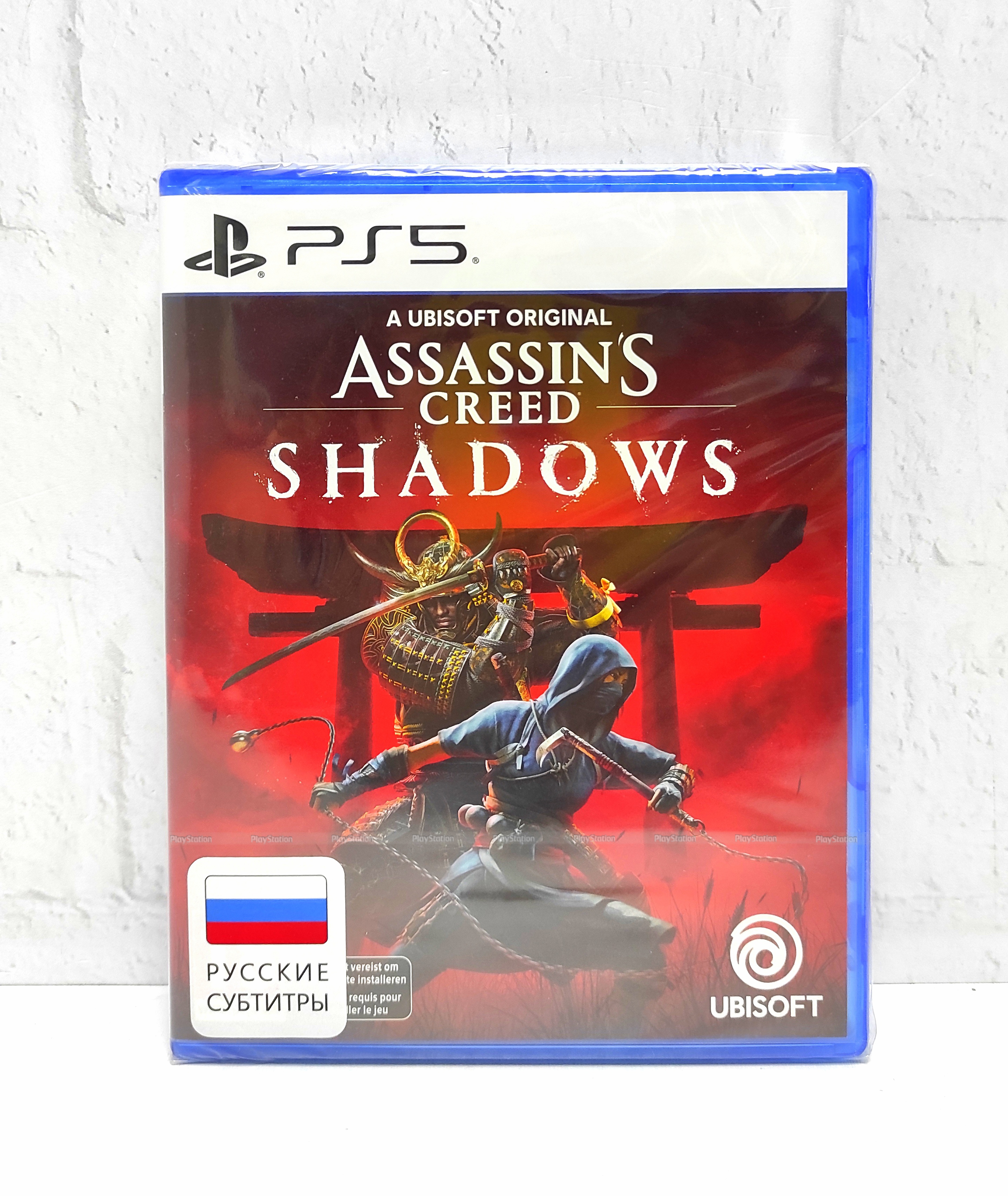 Assassins Creed Shadows Русские субтитры PPSA 20397 Видеоигра на диске PS5