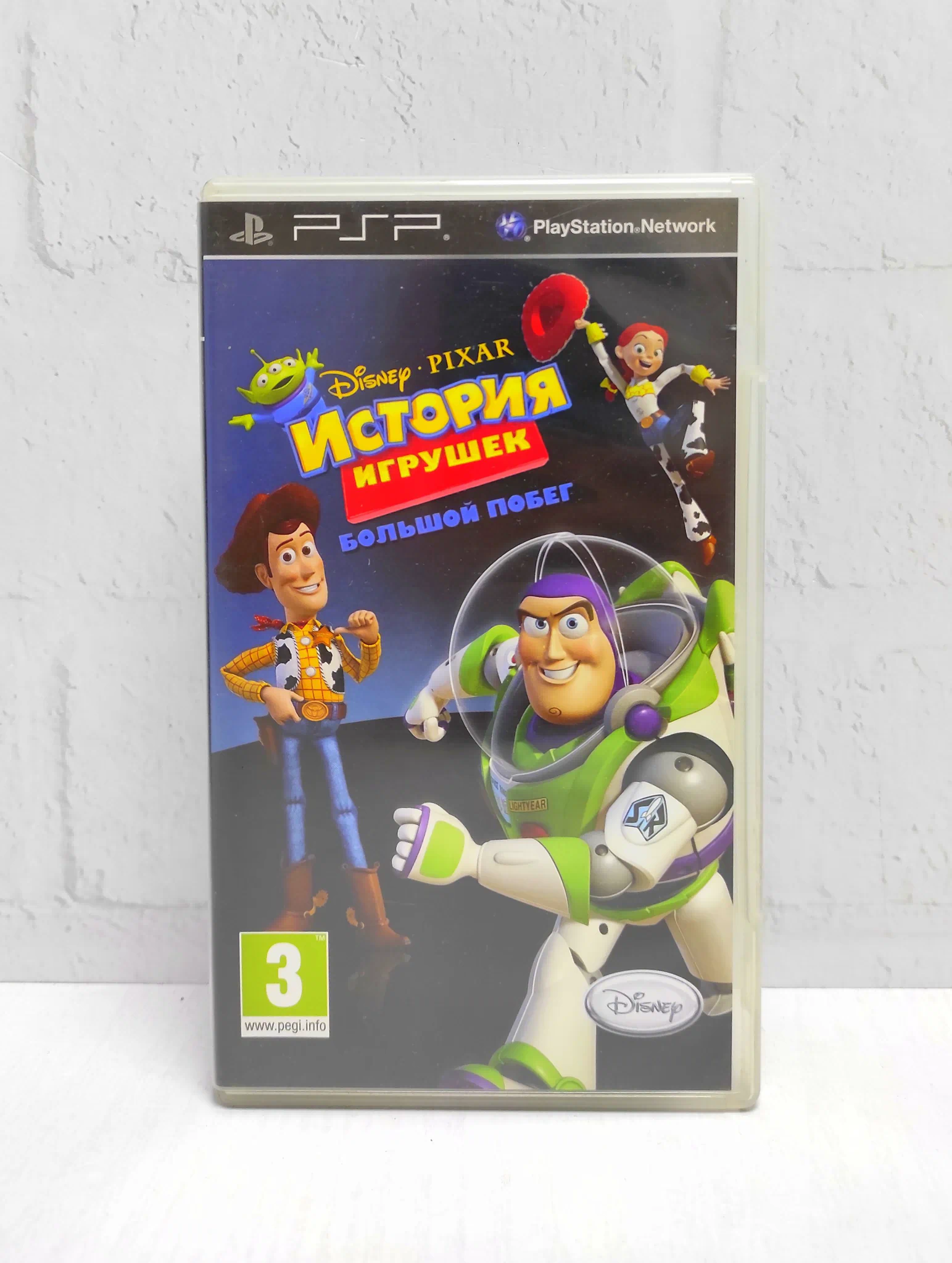 Disney Pixar Toy Story The Big Escape История игрушек Большой побег Полностью на русском ULES 01404 Видеоигра на диске PSP. Товар уцененный