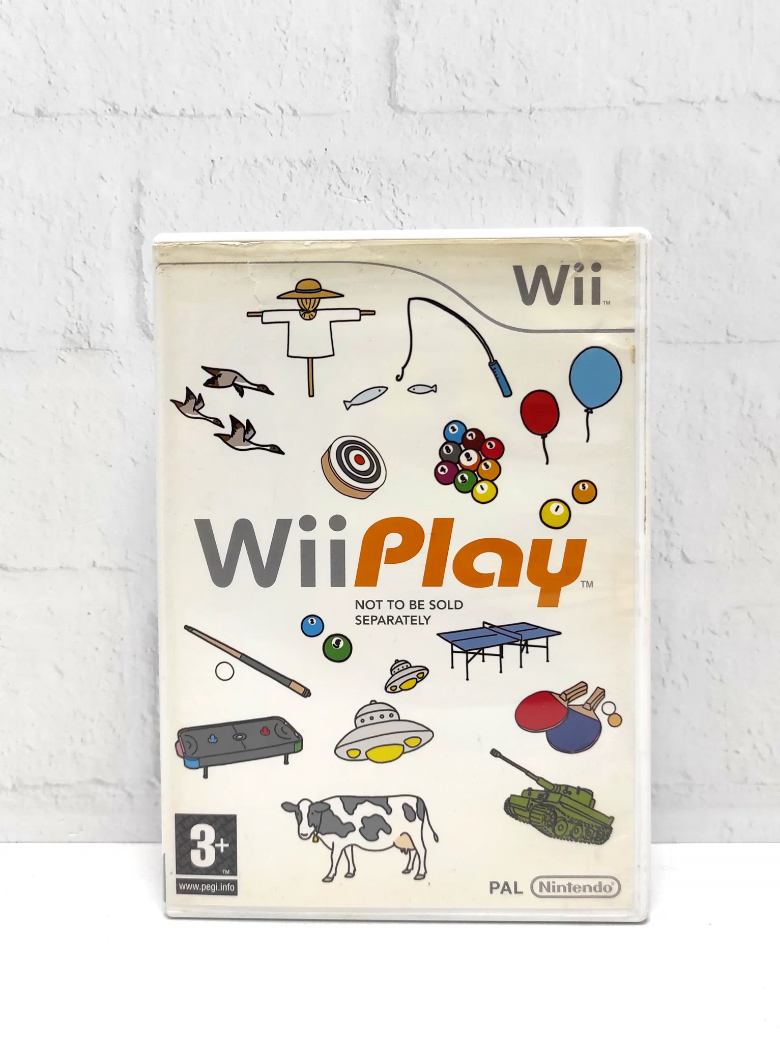 Nintendo Wii Play Английский язык Видеоигра на диске Nintendo Wii. Товар уцененный