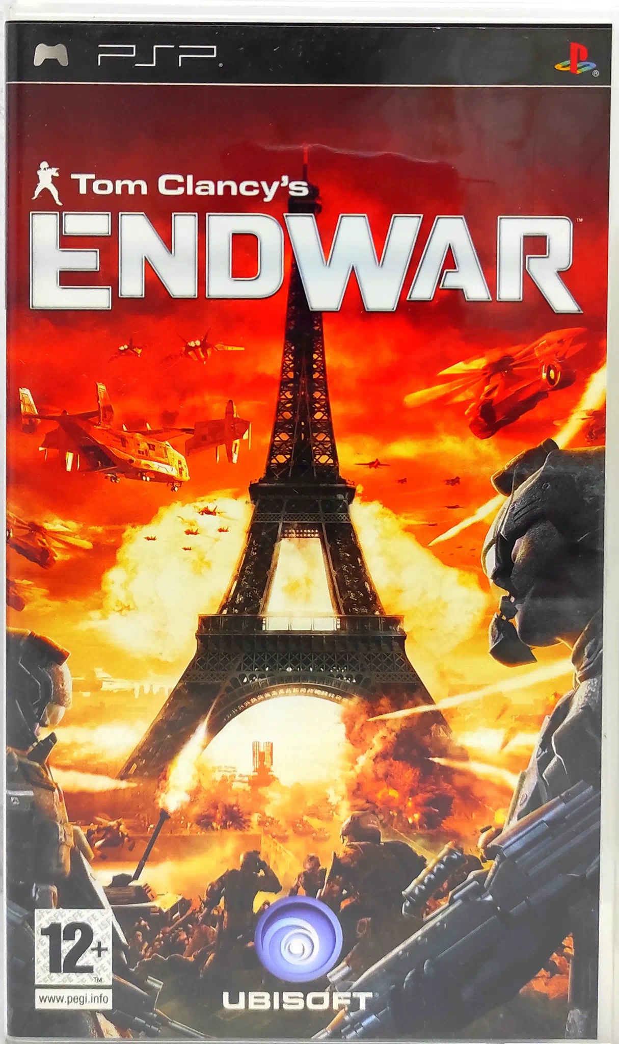 Tom Clancys EndWar Английский язык ULES 01068 Видеоигра на диске PSP