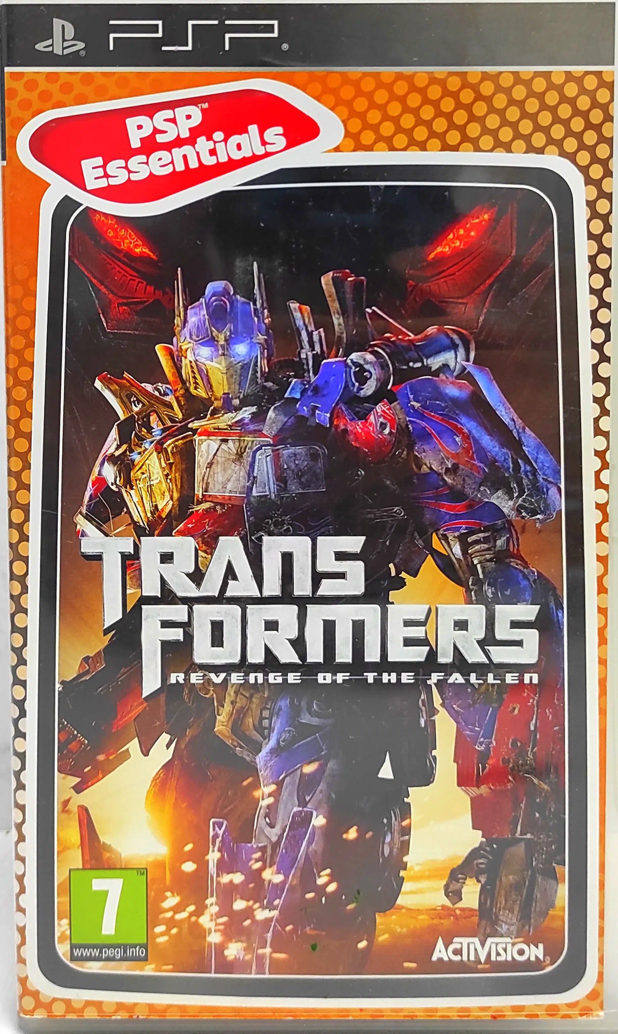 Transformers: Revenge of the Fallen Трансформеры: Месть павших Английский язык ULES 01286 Видеоигра на диске PSP