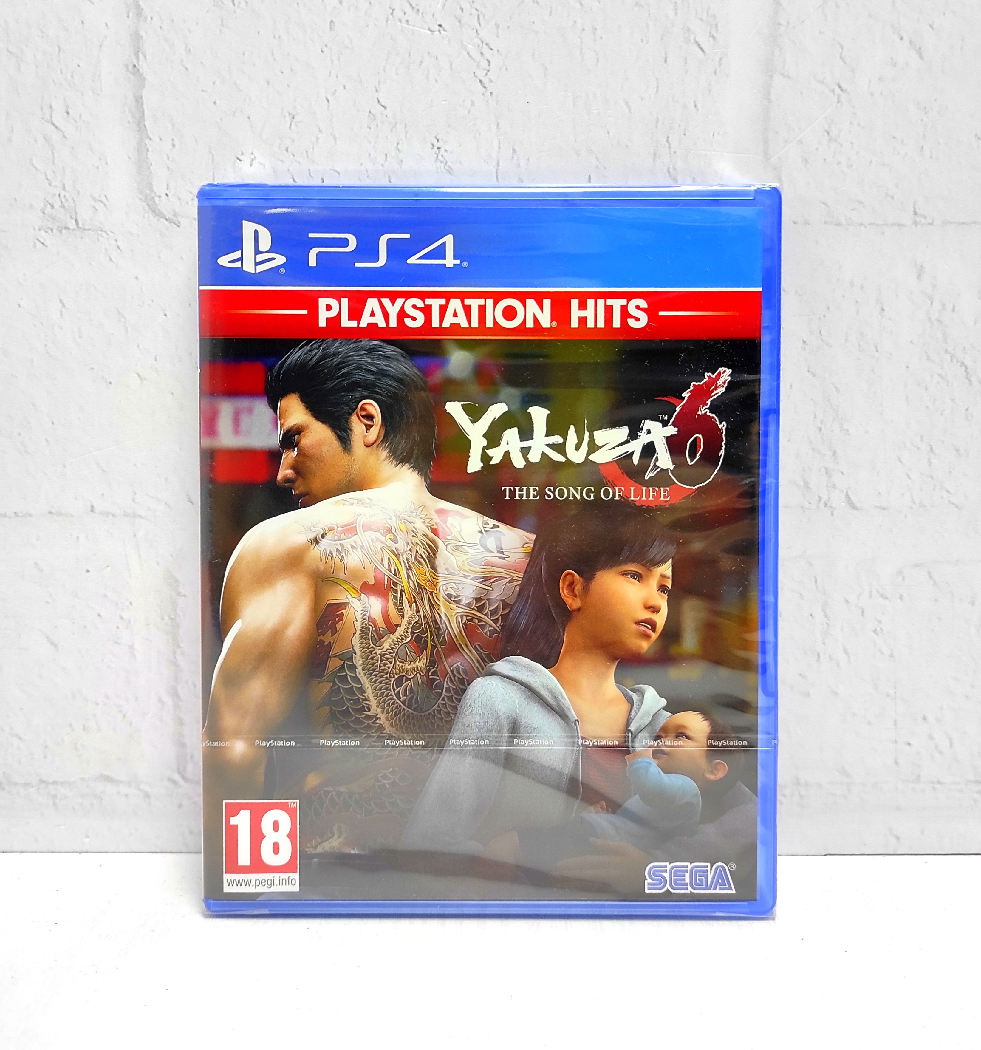 Yakuza 6 The Song of Life Английский язык CUSA 09660 Видеоигра на диске PS4 / PS5