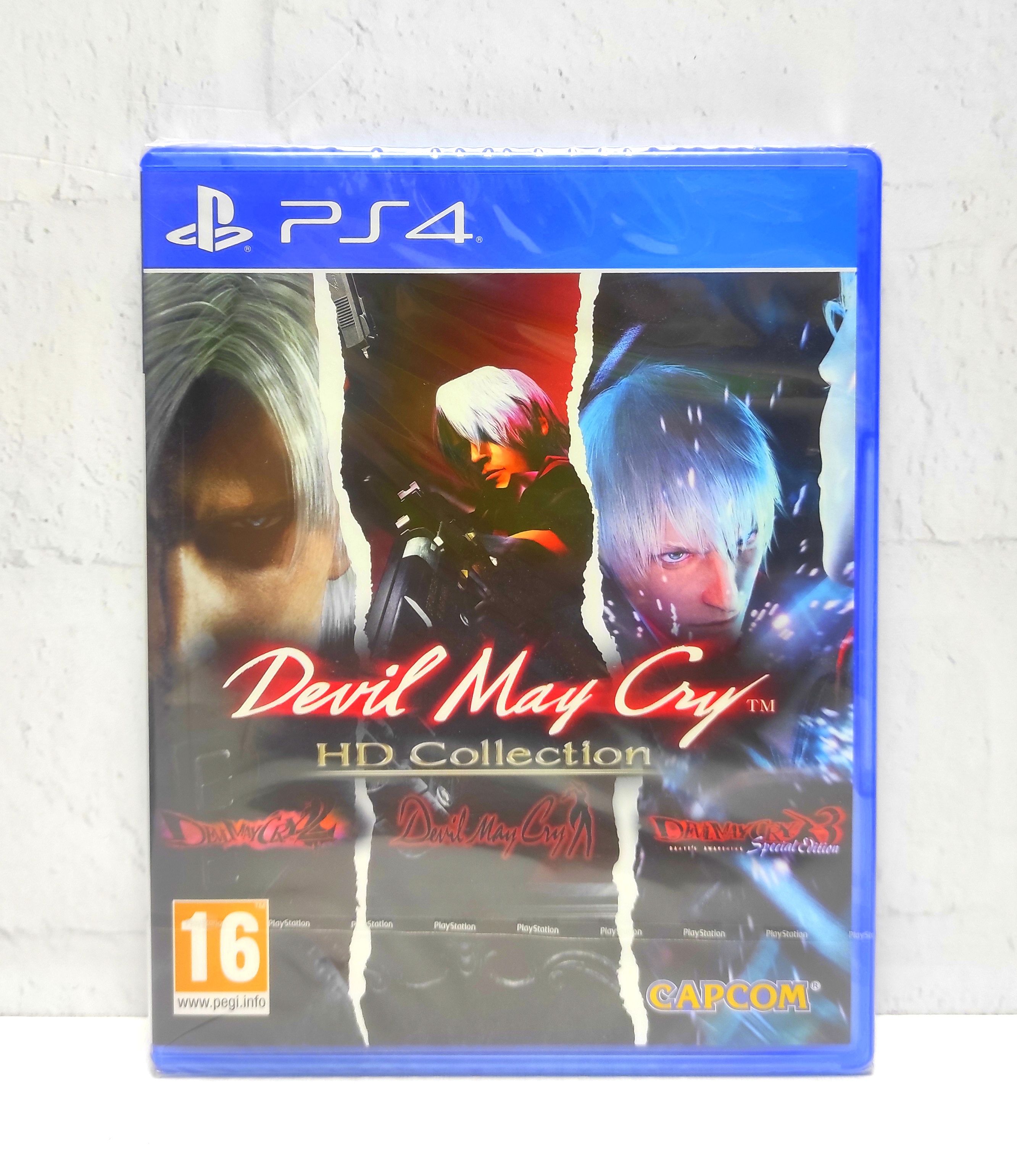 Devil May Cry HD Collection DmC Английский язык CUSA 09263 Видеоигра на диске PS4 / PS5