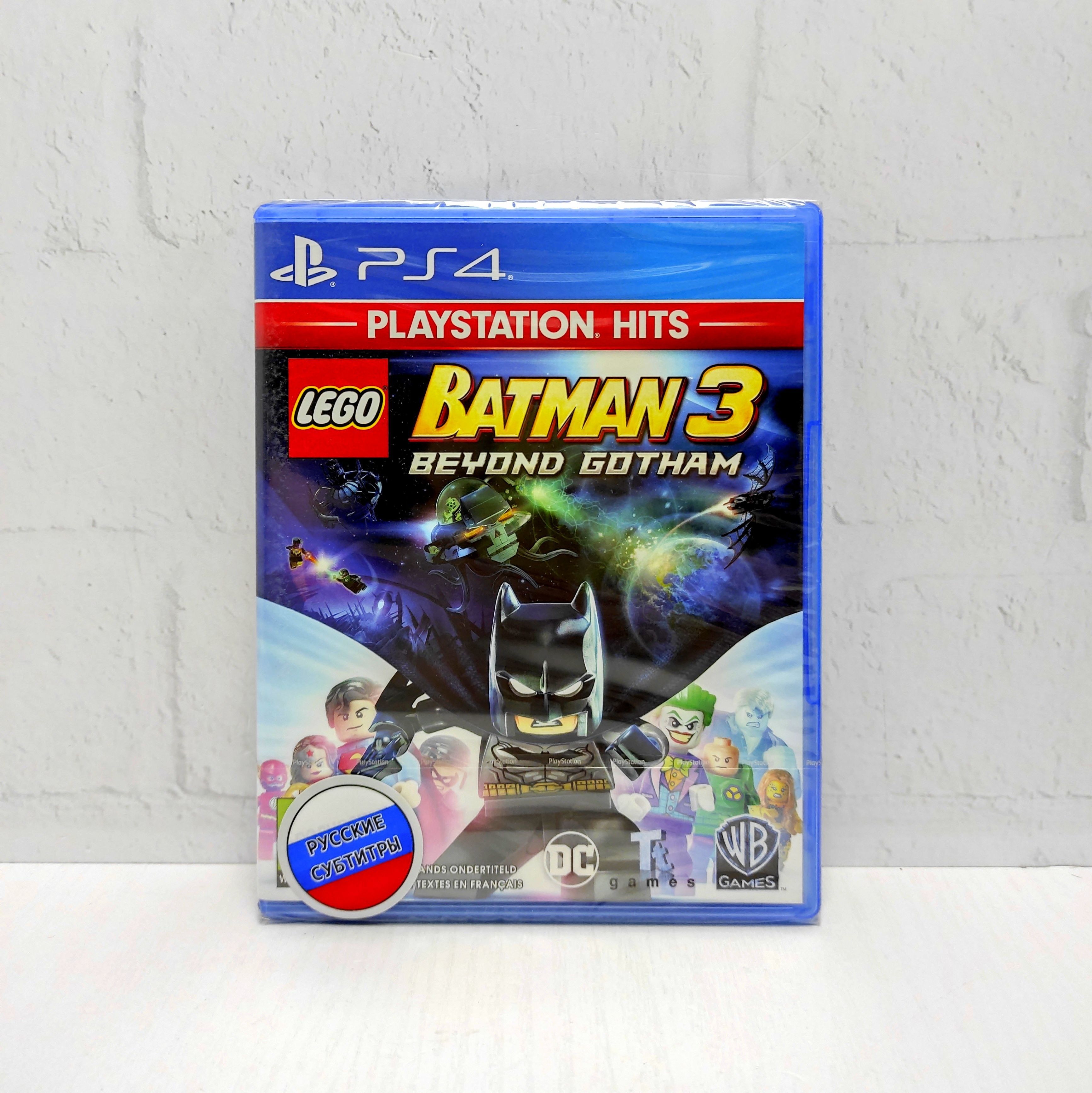 LEGO Batman 3 Beyond Gotham Покидая Готэм Русские субтитры CUSA 00579 Видеоигра на диске PS4 / PS5