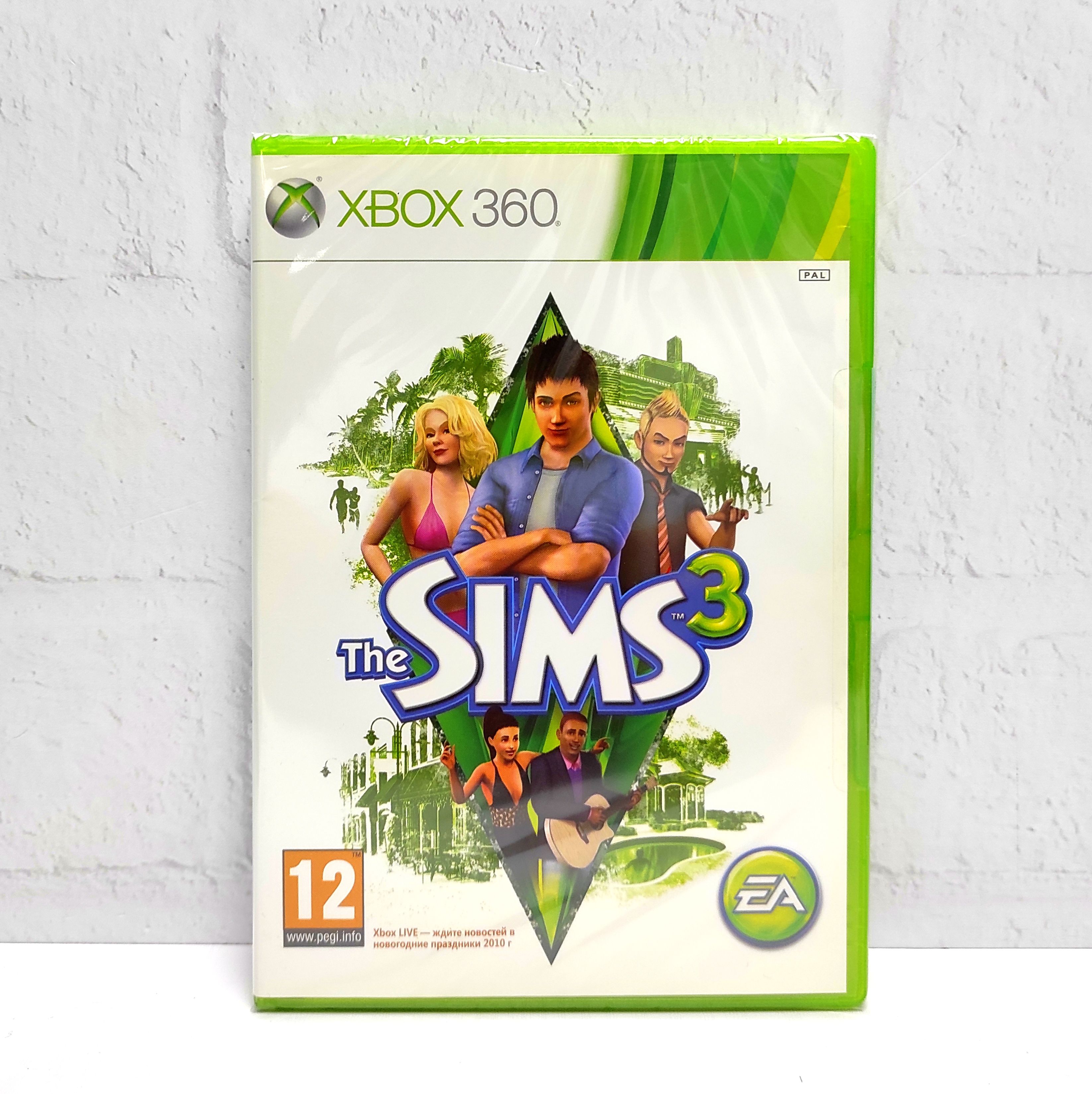 The Sims 3 Английский язык Видеоигра на диске Xbox 360