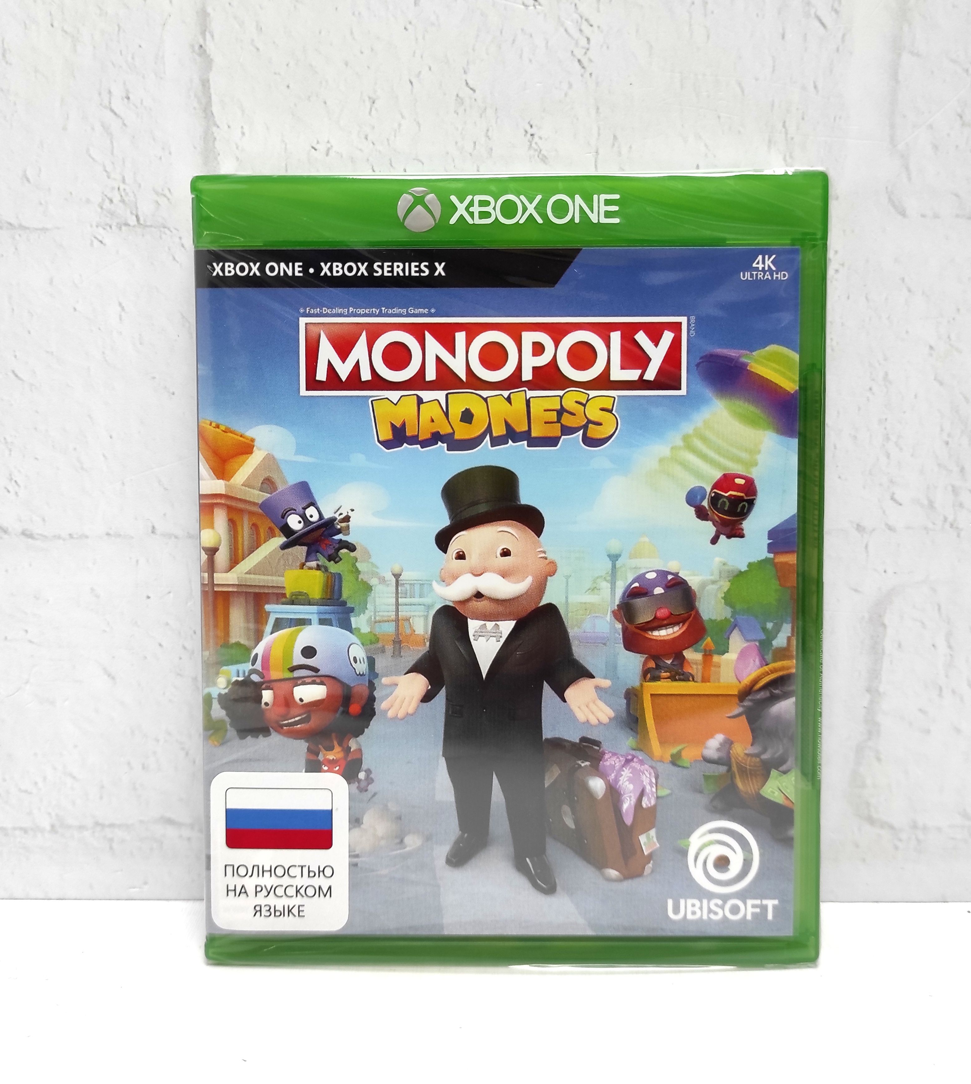 Monopoly Madness Монополия Преполох Полностью на русском Видеоигра на диске Xbox One / Series