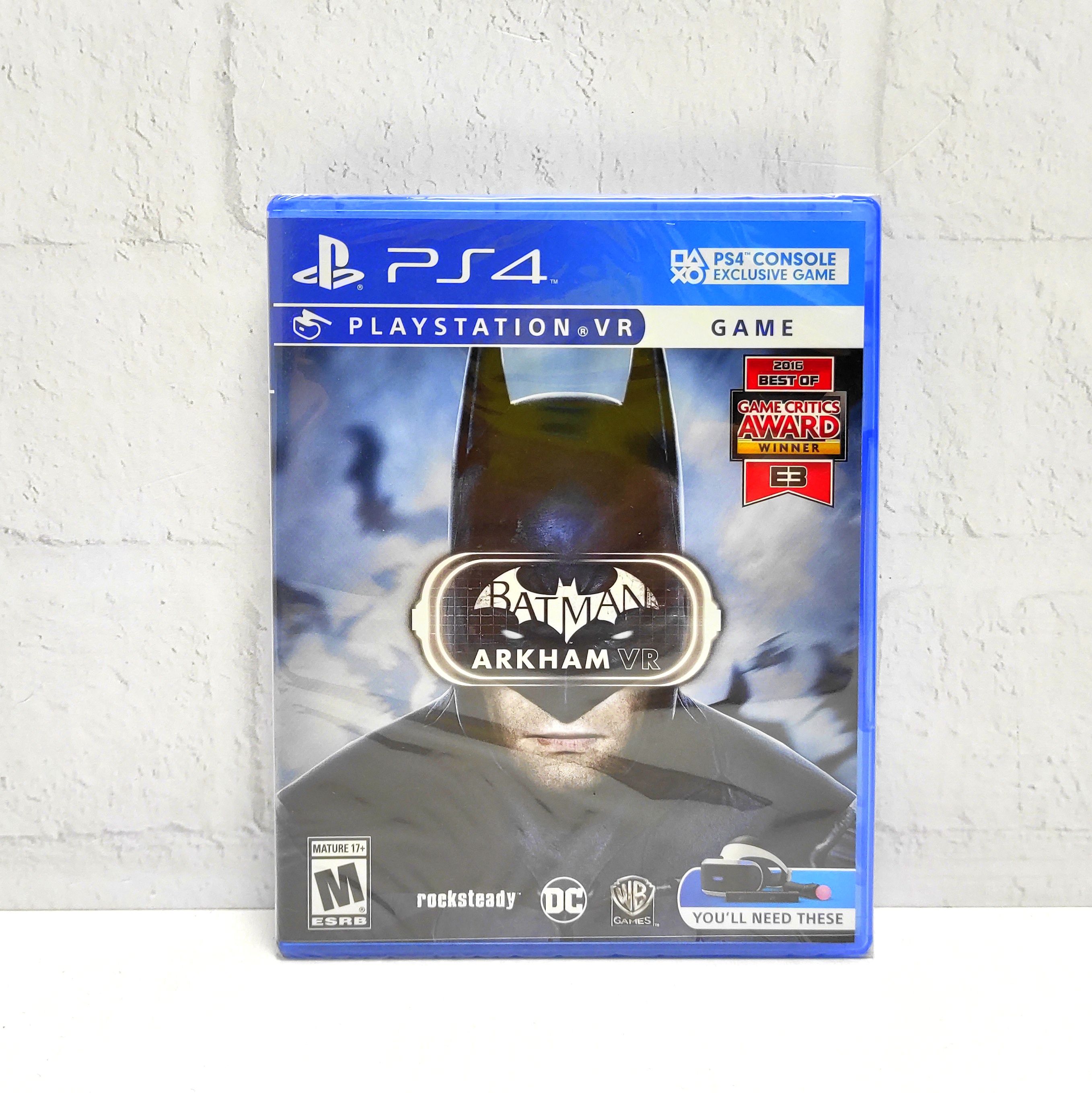 Batman Arkham VR (требуется VR PS4) Английский язык CUSA 05335 Видеоигра на диске PS4