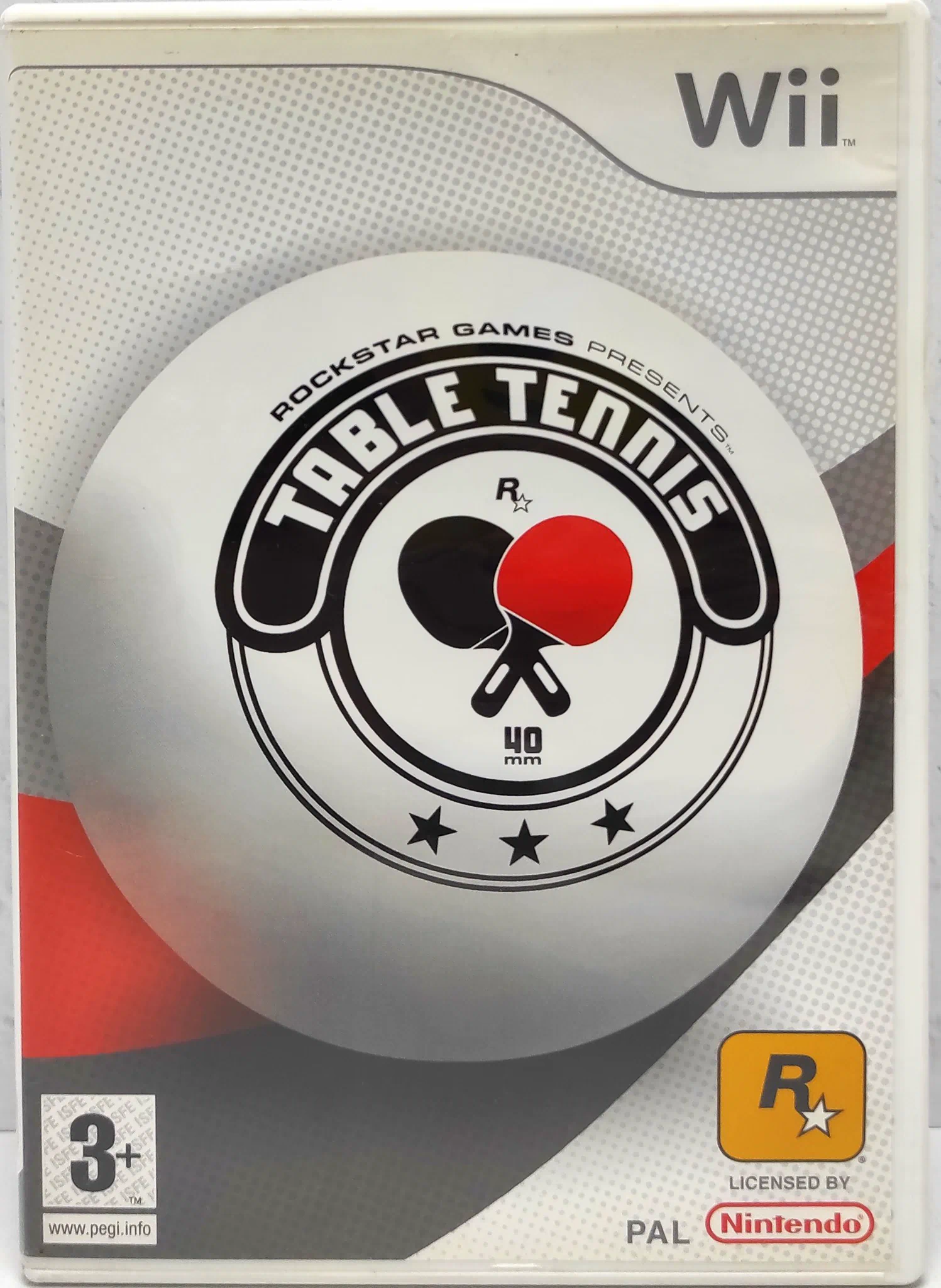 Table Tennis Английский язык Видеоигра на диске Nintendo Wii