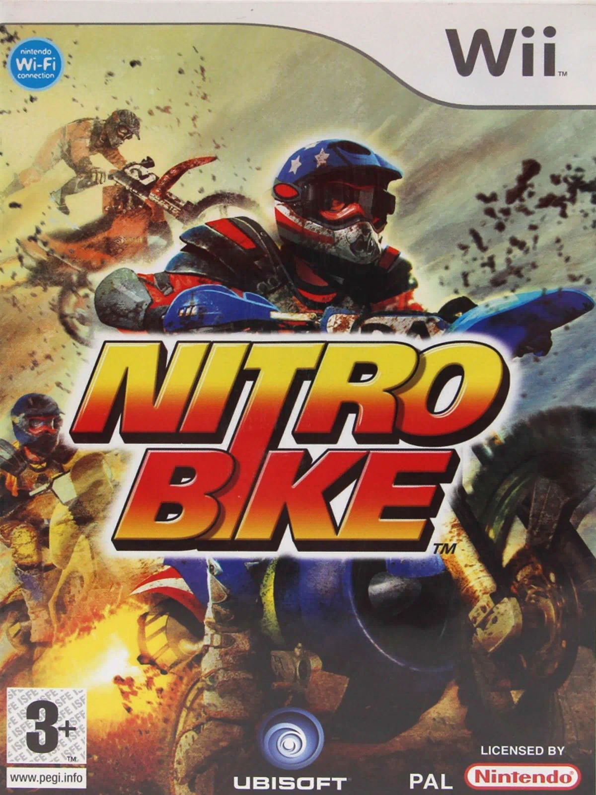 Nitro Bike Английский язык Видеоигра на диске Nintendo Wii