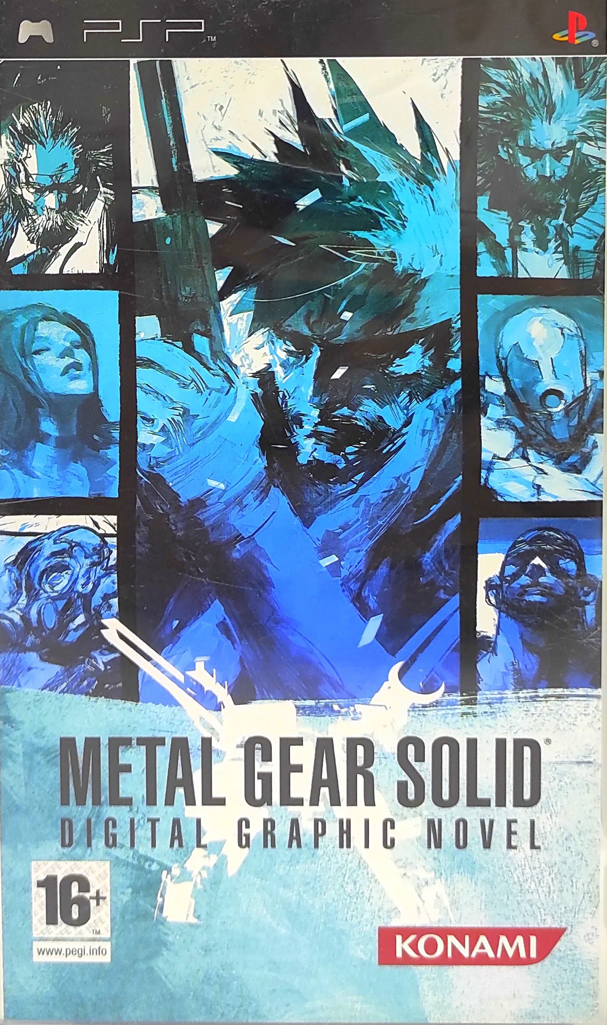 Metal Gear Solid: Digital Graphic Novel Цифровая графическая новелла Английский язык ULES 00382 Видеоигра на диске PSP