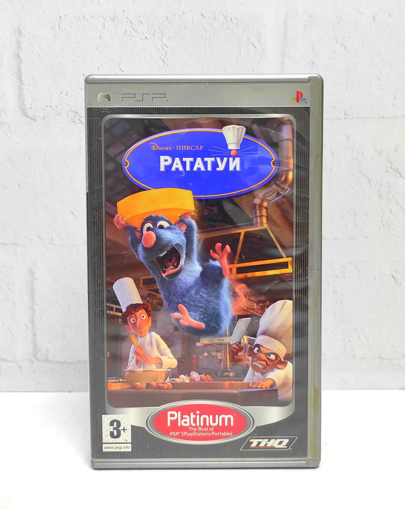 Disney Pixar Ratatouille Рататуй Русские субтитры ULES 00748 Видеоигра на диске PSP. Товар уцененный