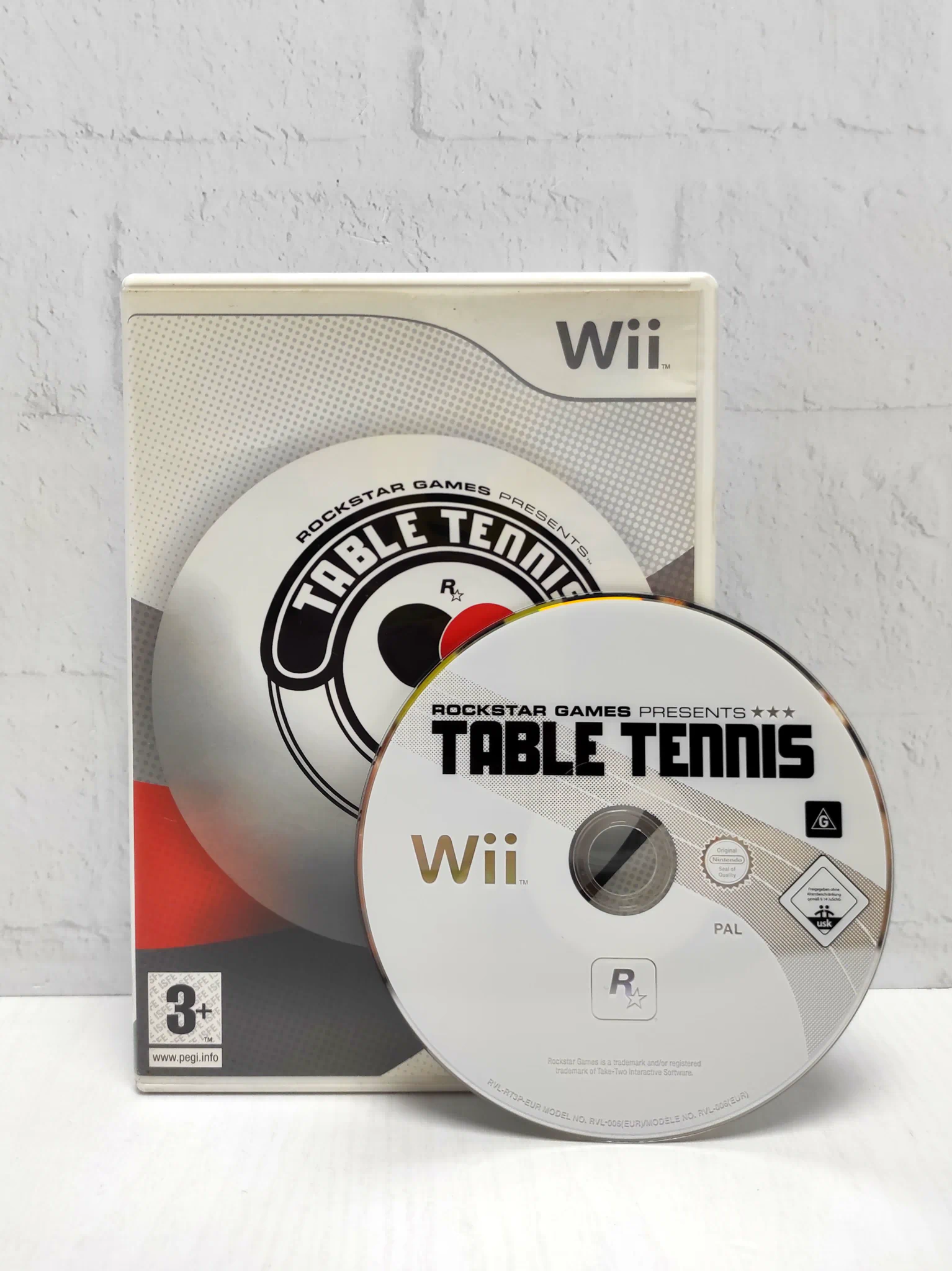 Table Tennis Английская версия Видеоигра на диске Nintendo Wii. Товар уцененный