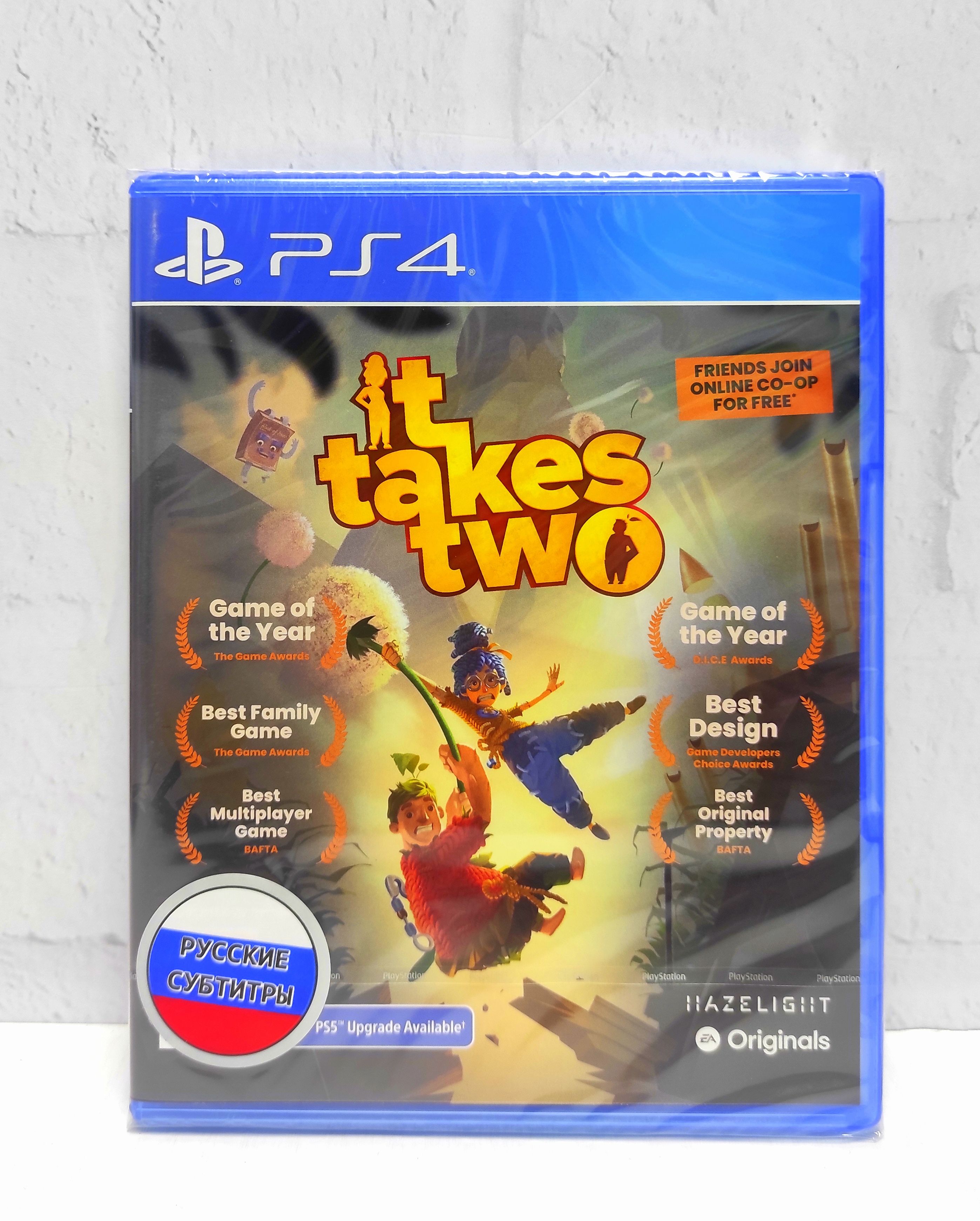 It Takes Two Русские субтитры CUSA 16746 Видеоигра на диске PS4 / PS5