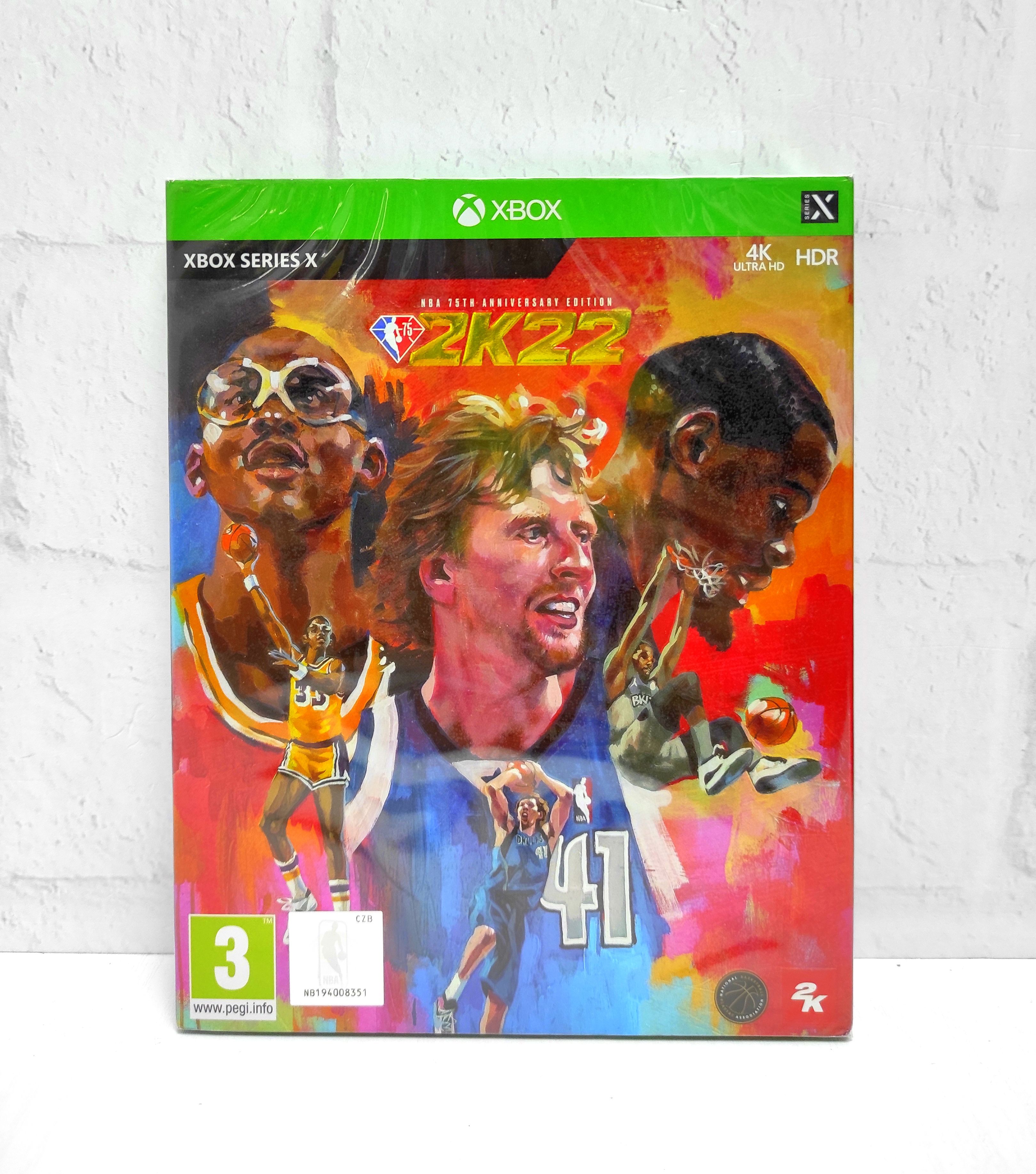 NBA 2K22 НБА 2022 Английский язык Видеоигра на диске Xbox Series X