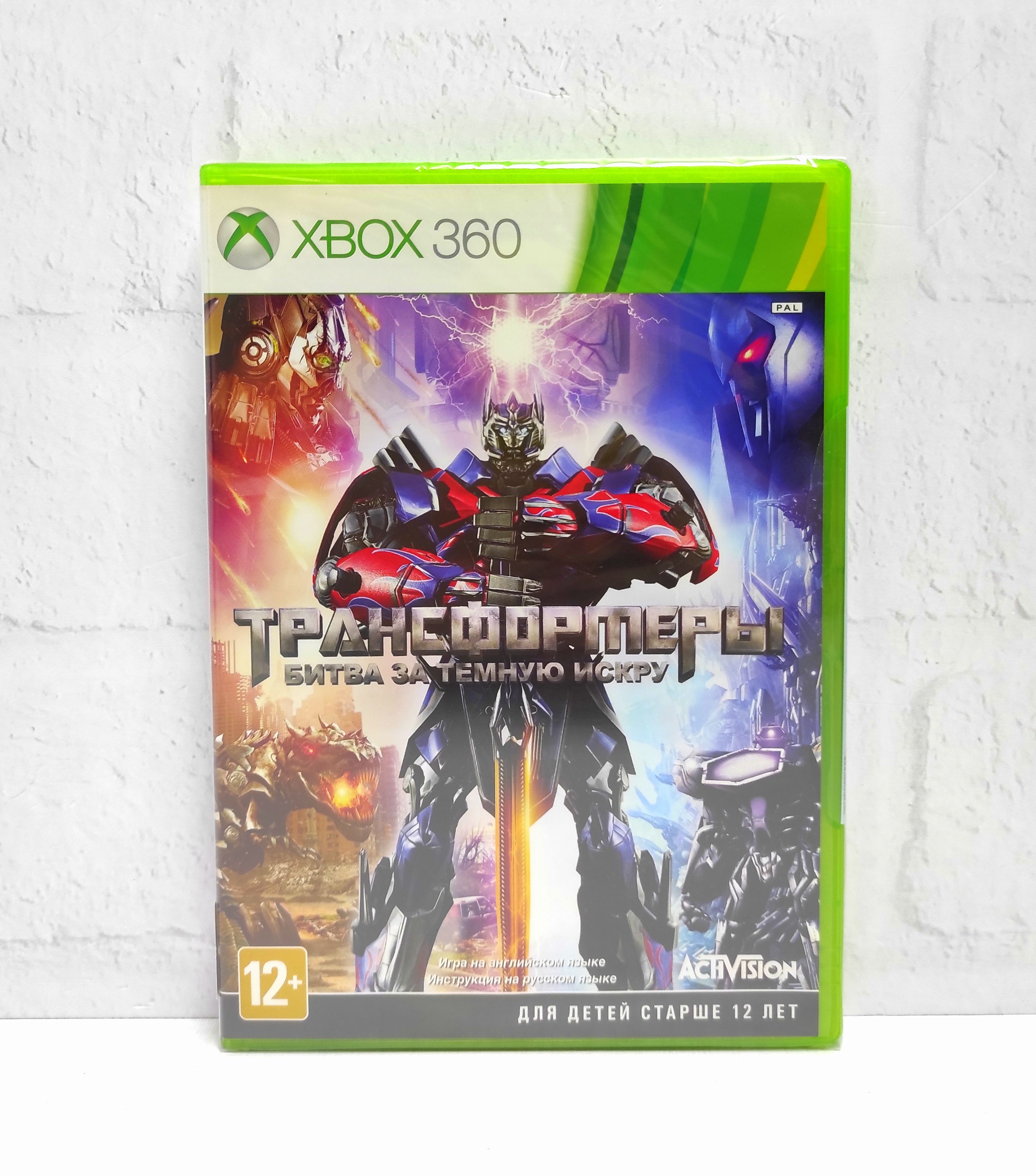 Transformers Rise of the Dark Spark Трансформеры Битва за темную искру Английский язык Видеоигра на диске Xbox 360
