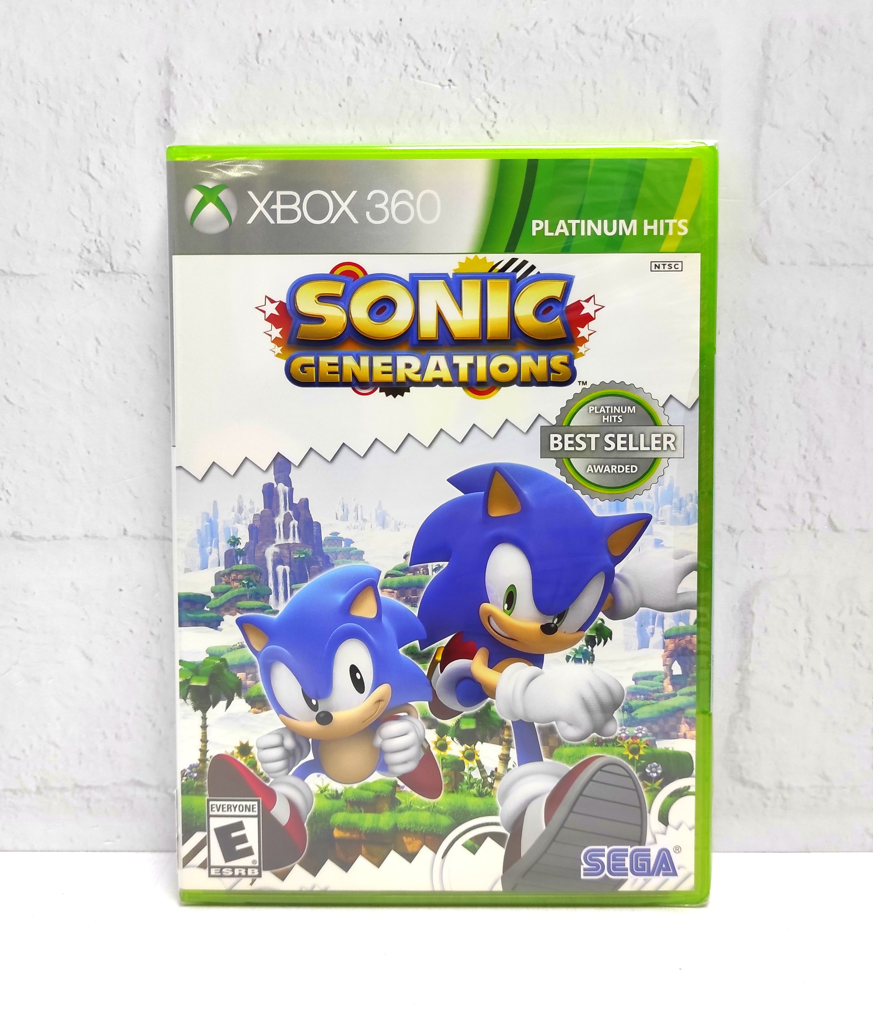 Sonic Generation Английский язык Видеоигра на диске Xbox 360