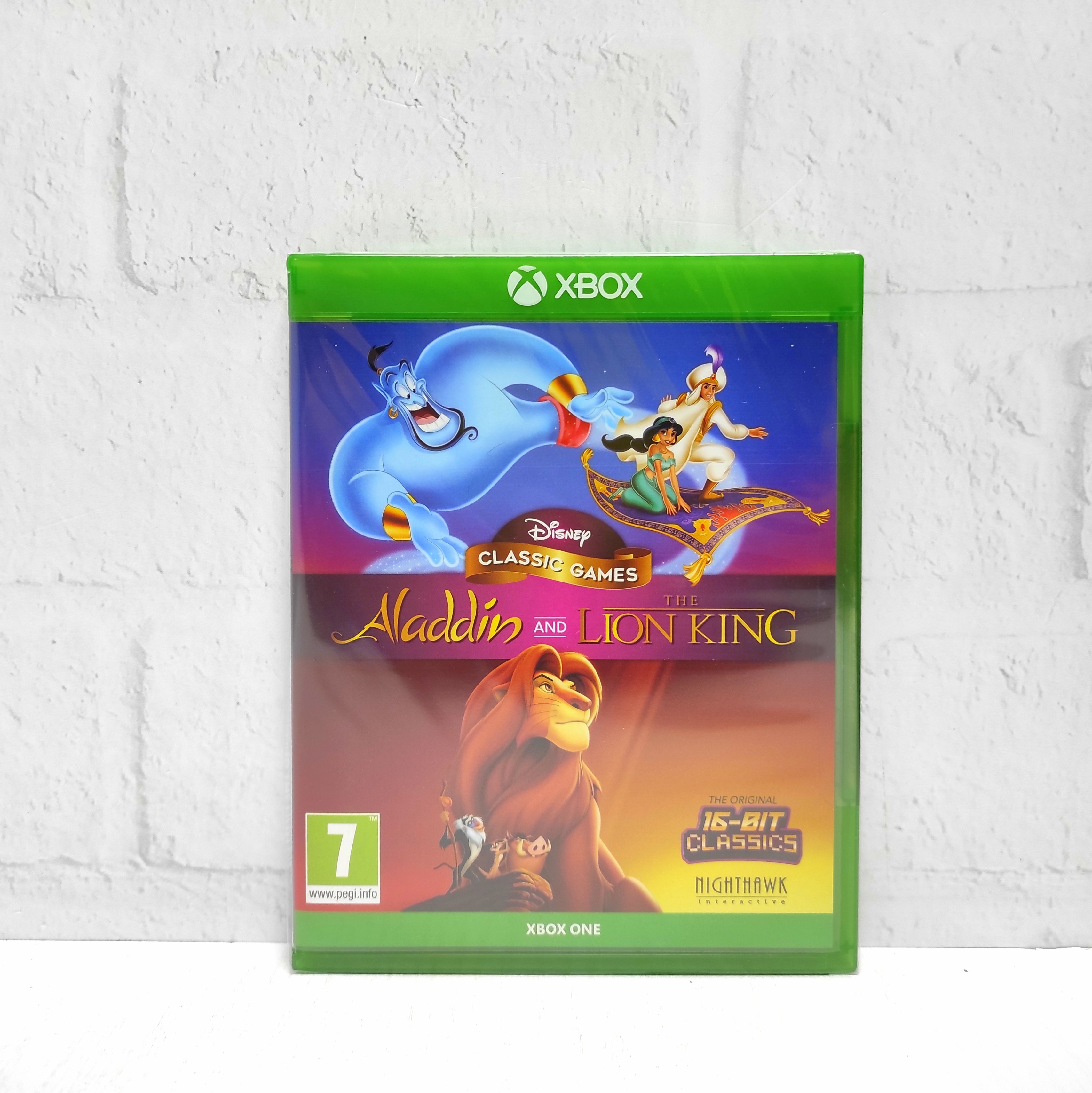 Disney Classic Games Aladdin and The Lion King Английский язык Видеоигра на диске Xbox One / Series