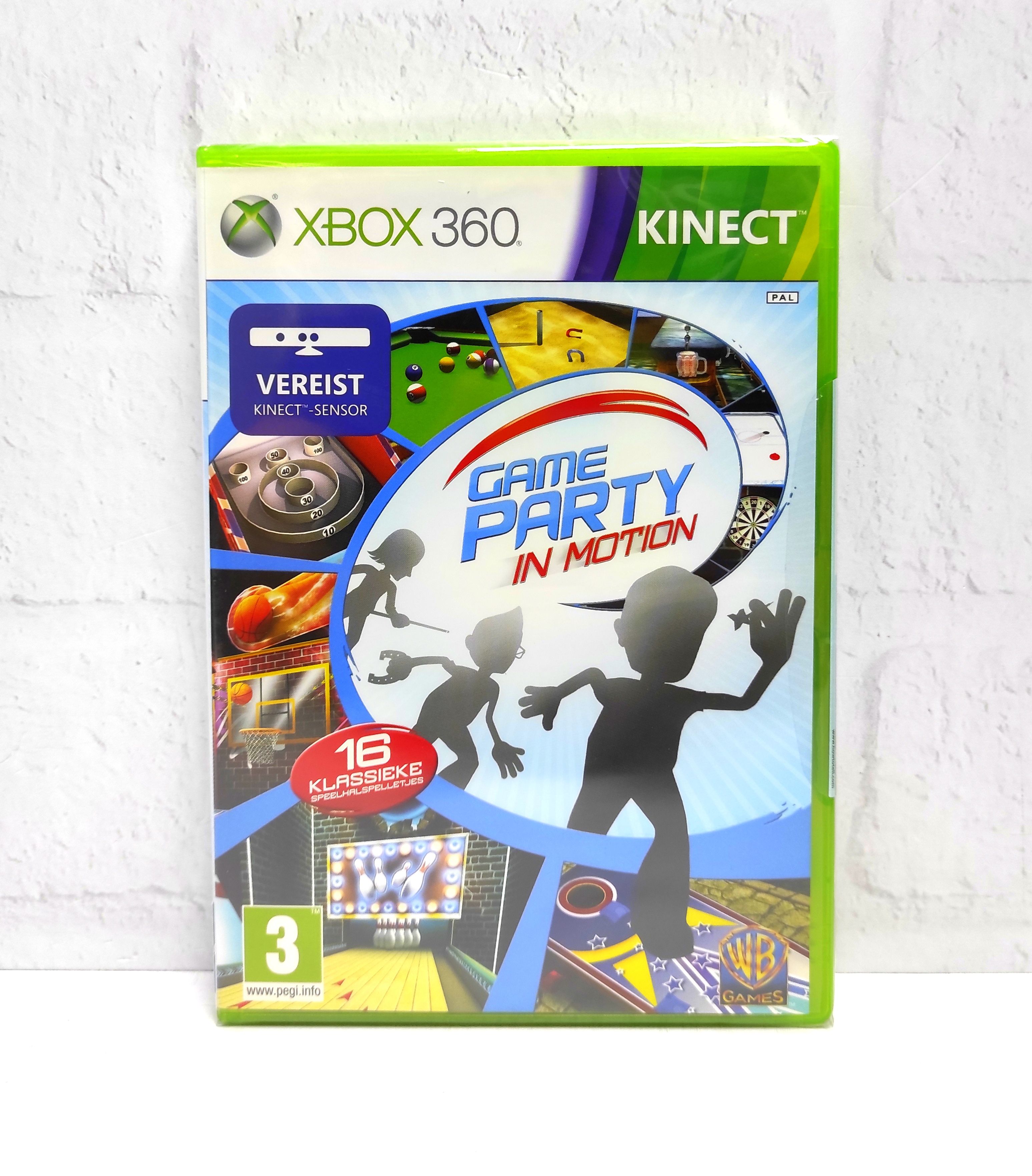 Kinect Game Party in Motion Английский язык Видеоигра на диске Xbox 360