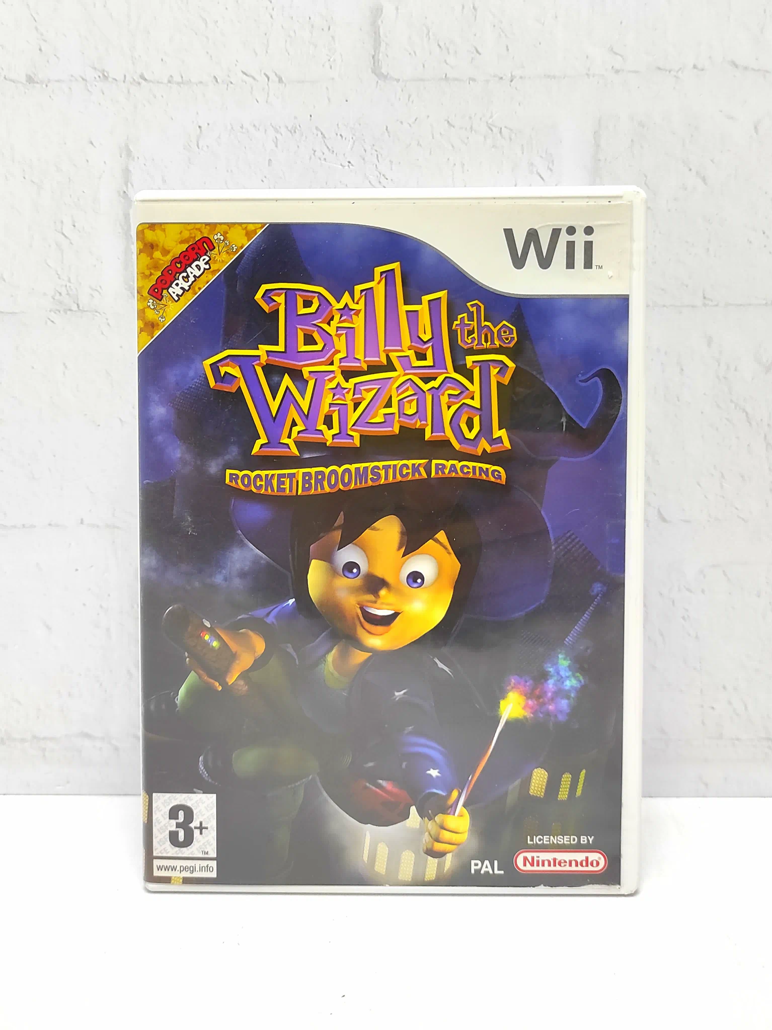 Billy the Wizard Rocket Broomstick Racing Английская версия Видеоигра на диске Nintendo Wii. Товар уцененный