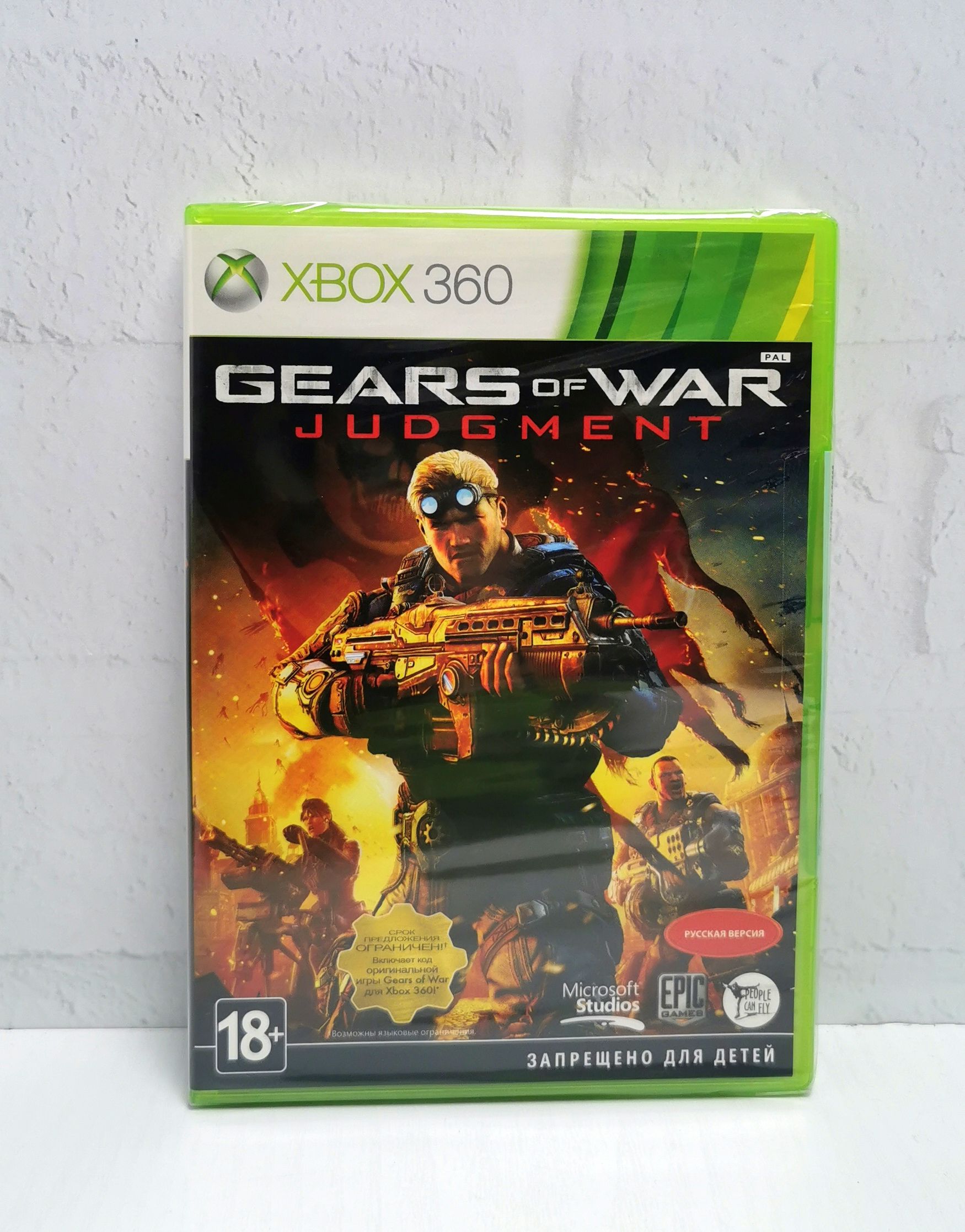 Gears of war Judgment Полностью на русском Видеоигра на диске Xbox 360