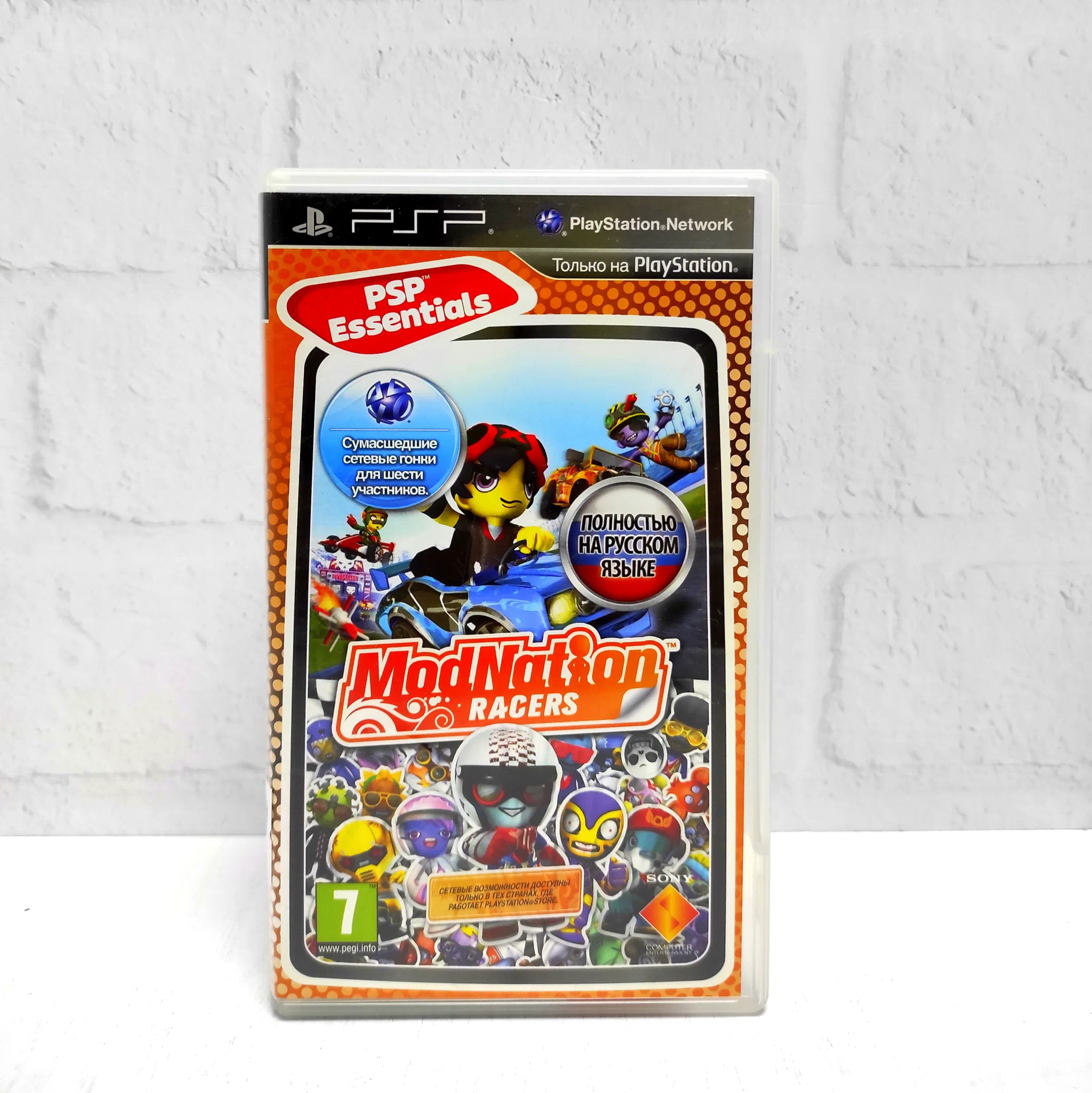 ModNation Racers Полностью на русском Видеоигра на диске PSP UCES 01327. Товар уцененный