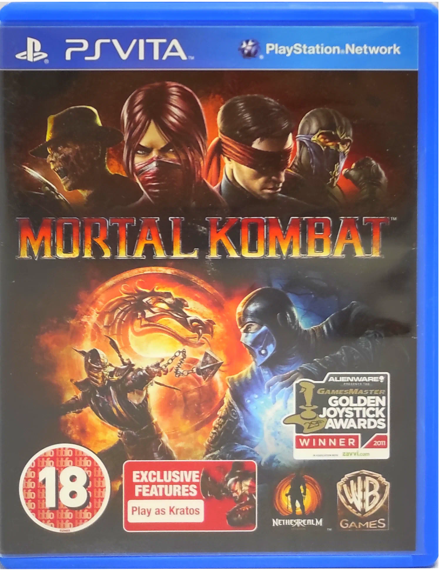 Mortal Kombat Английский язык PCSB 00106 Видеоигра на картридже PS VITA