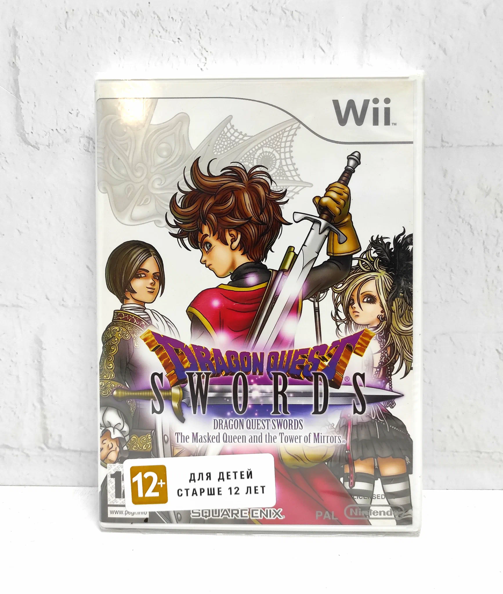 Dragon Quest Swords The Masked Queen and the Tower of Mirrors Английский язык Видеоигра на диске Wii
