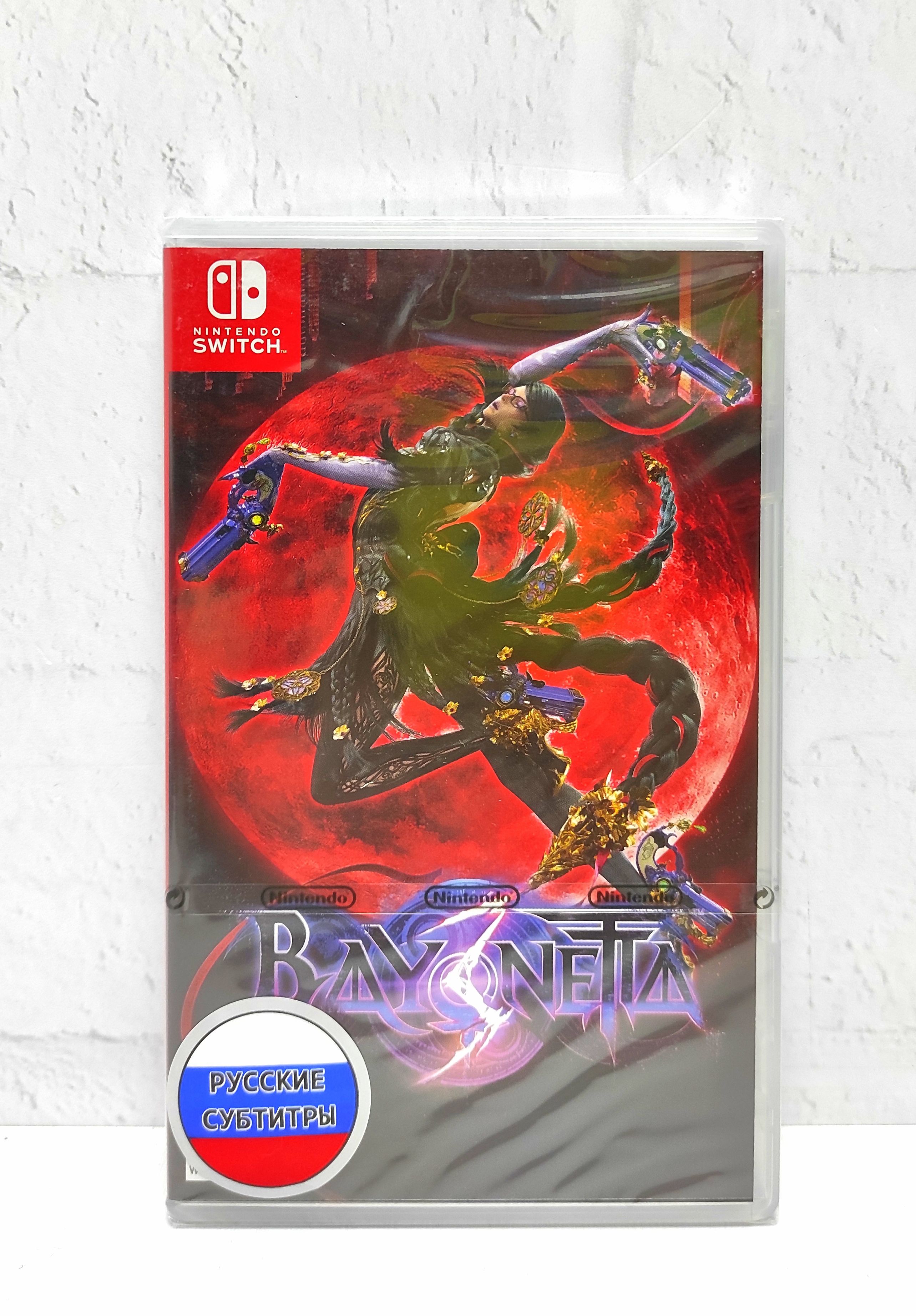 Bayonetta 3 Русские субтитры Видеоигра на картридже Nintendo Switch