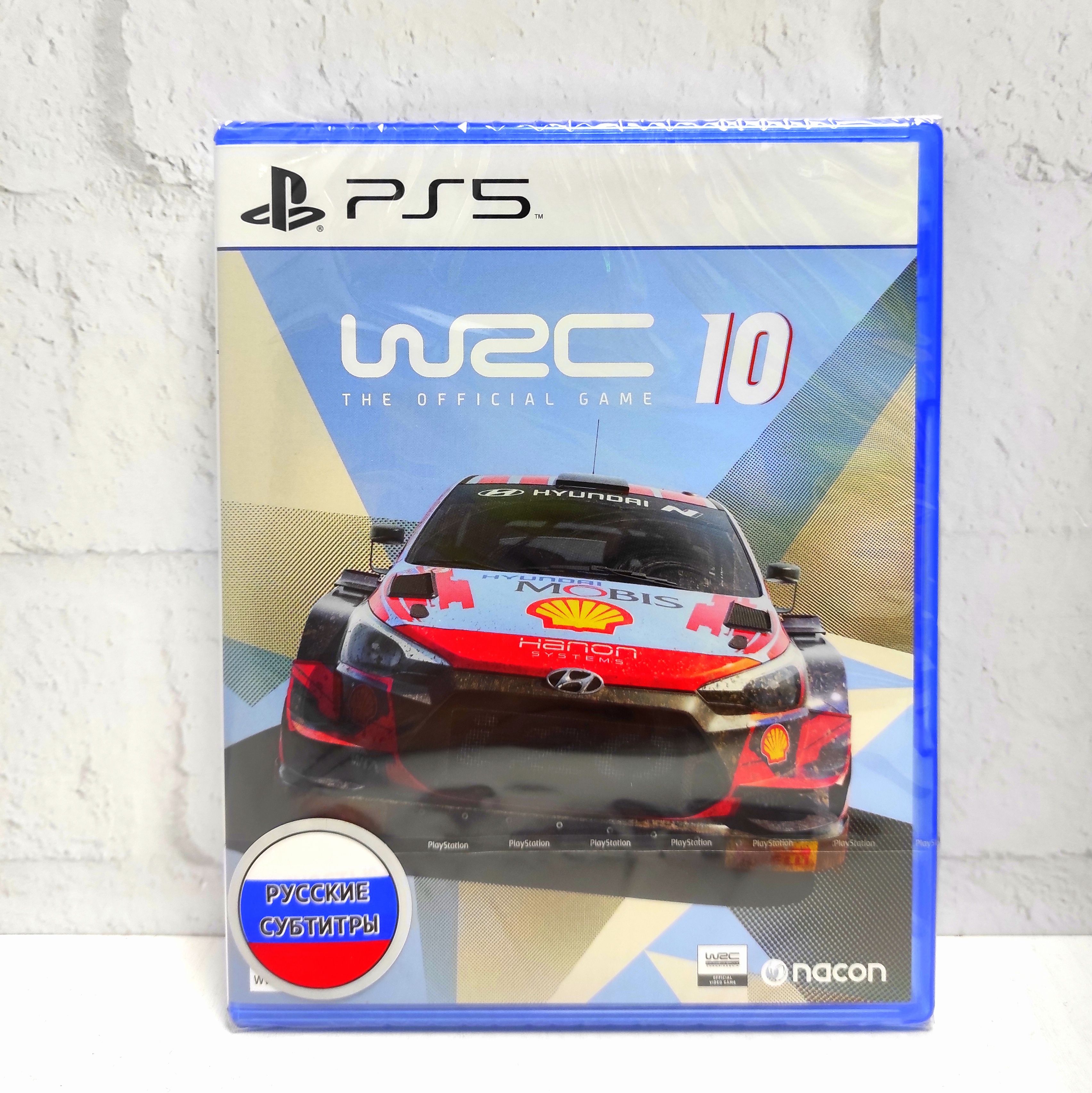 WRC 10 FIA World Rally Championship Русские субтитры PPSA 03589 Видеоигра на диске PS5