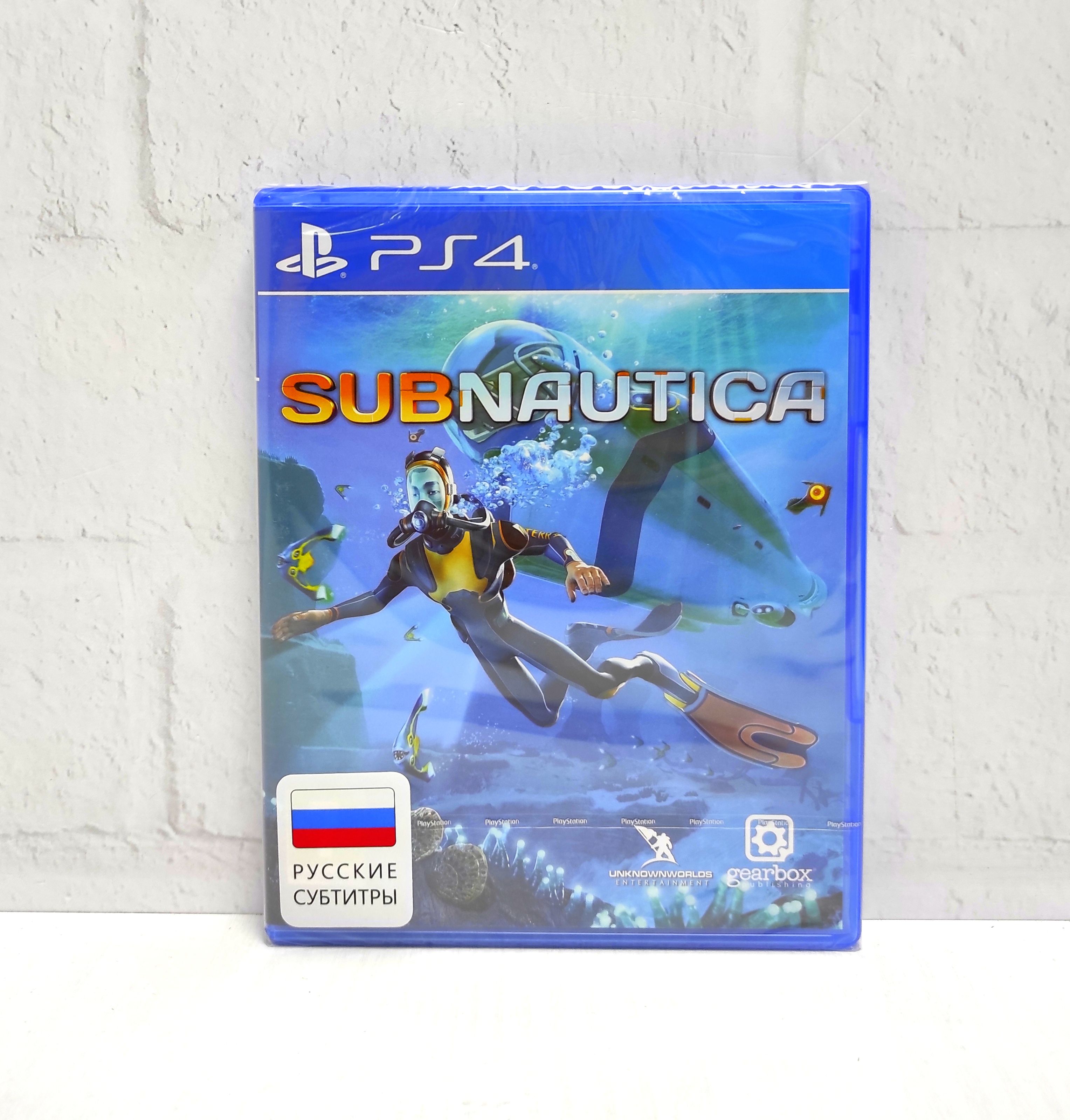 Subnautica Русские субтитры CUSA 13893 Видеоигра на диске PS4 / PS5
