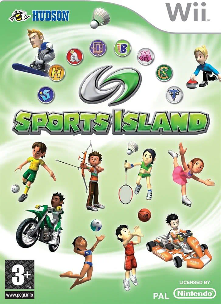 Sports Island Английский язык Видеоигра на диске Nintendo Wii