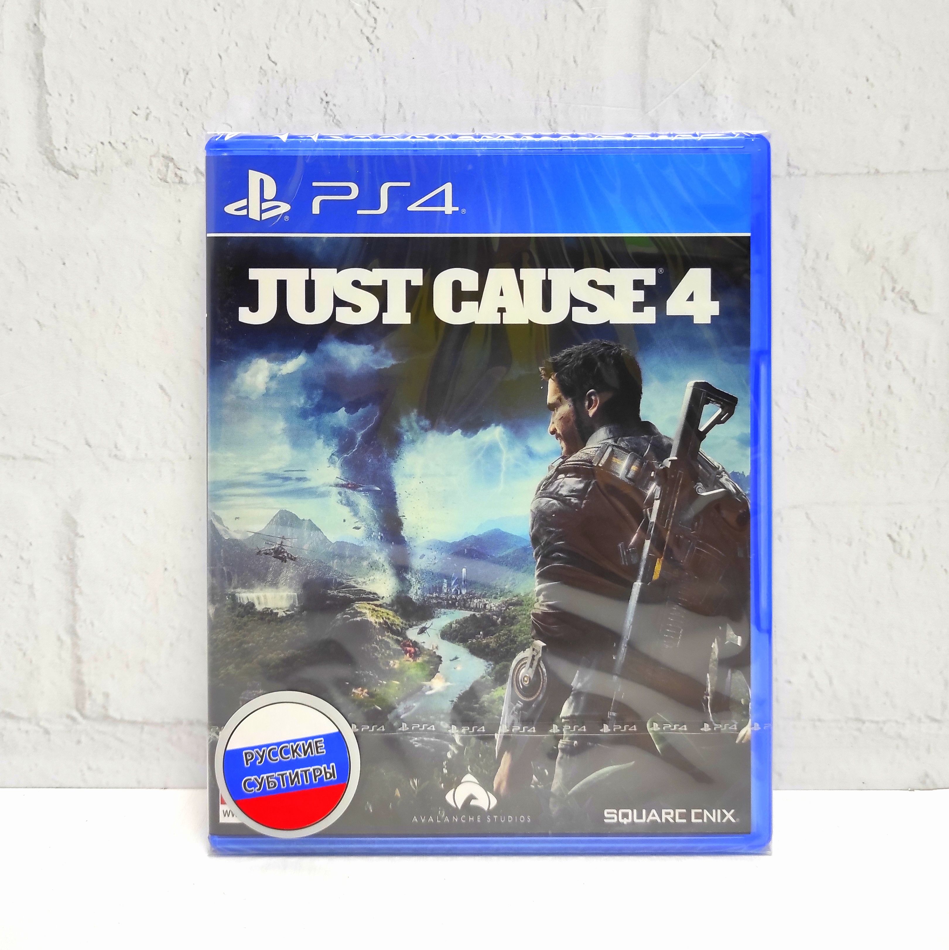 Just Cause 4 Русские субтитры CUSA 09264 Видеоигра на диске PS4 / PS5