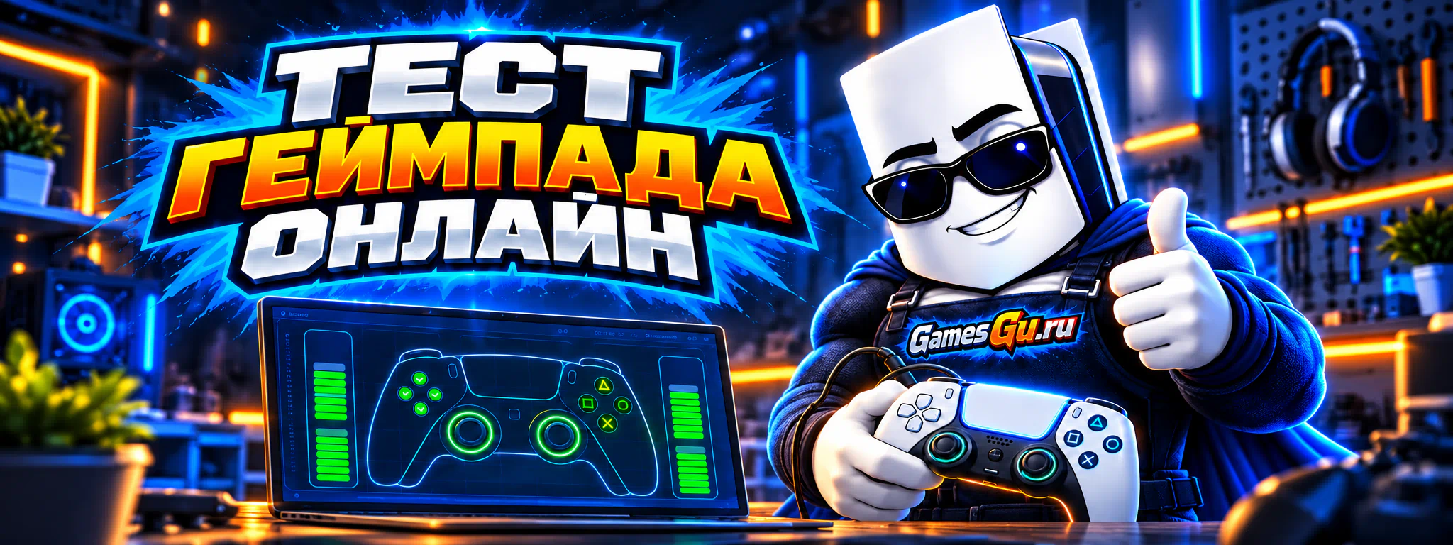 Тест геймпада онлайн