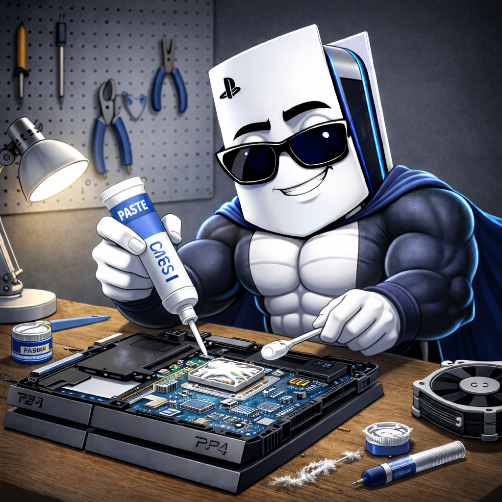 Чистка PlayStation 4